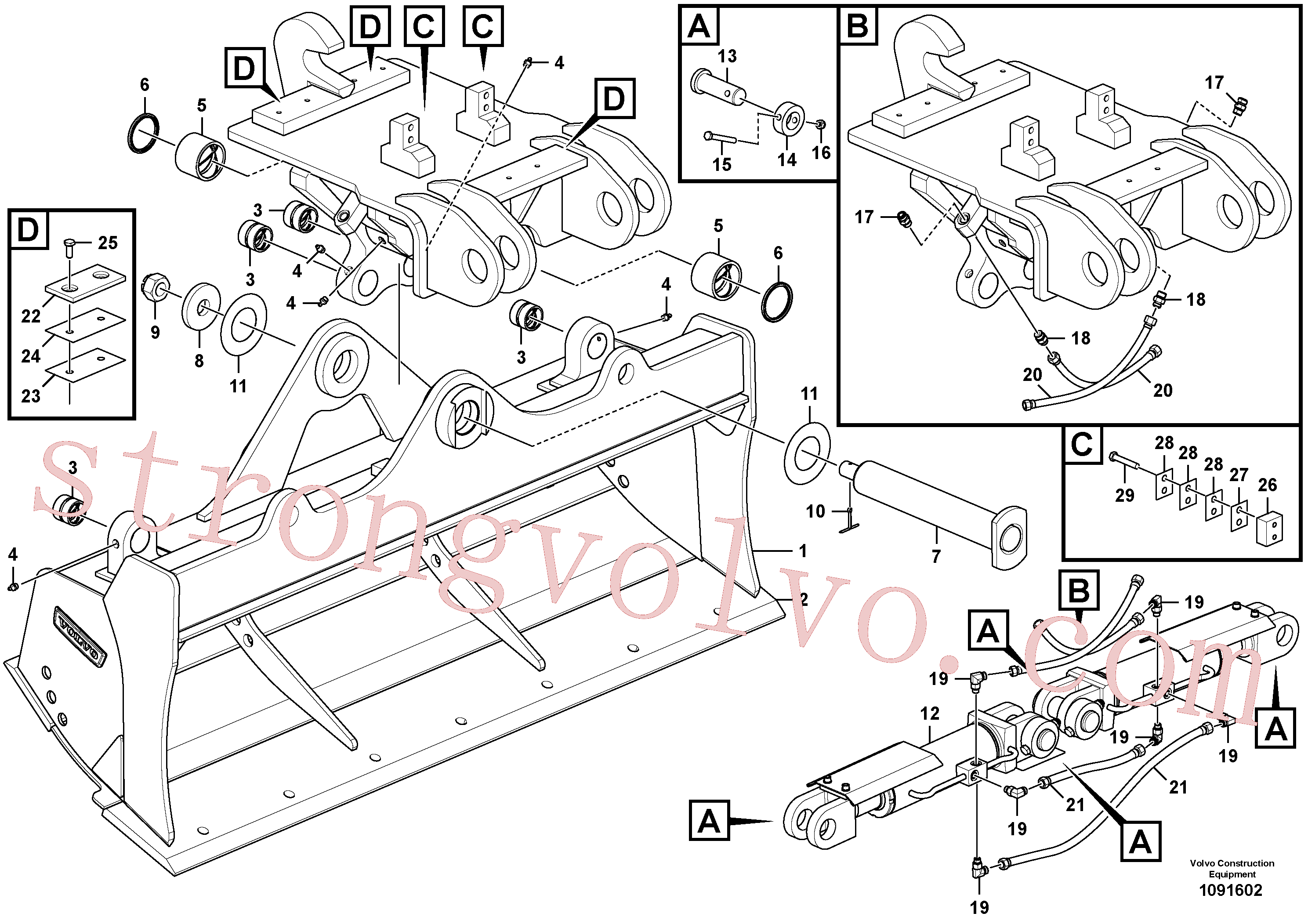 VOE997970 Volvo(1091602 Montagem)
