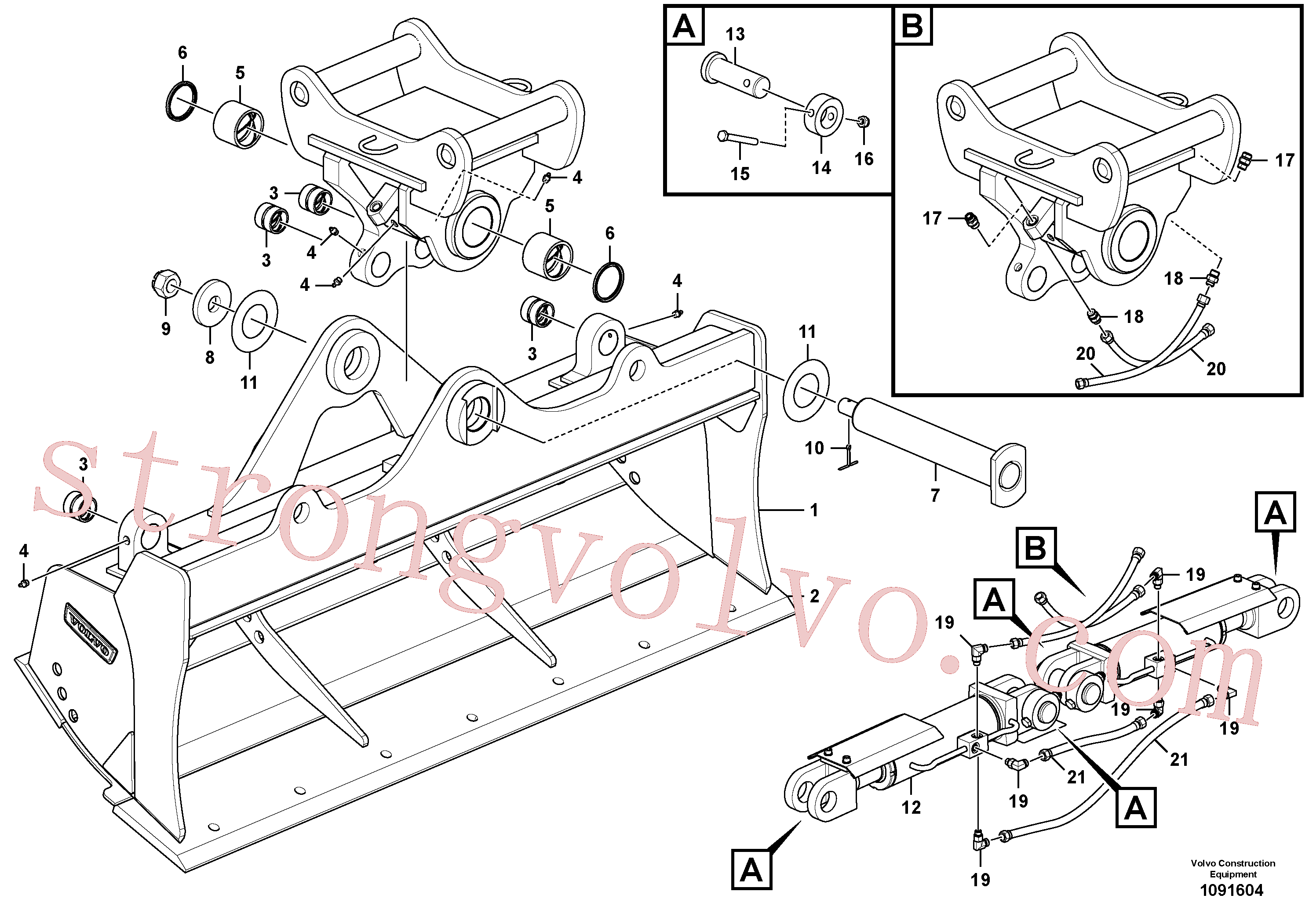 VOE997970 Volvo(1091604 Montagem)
