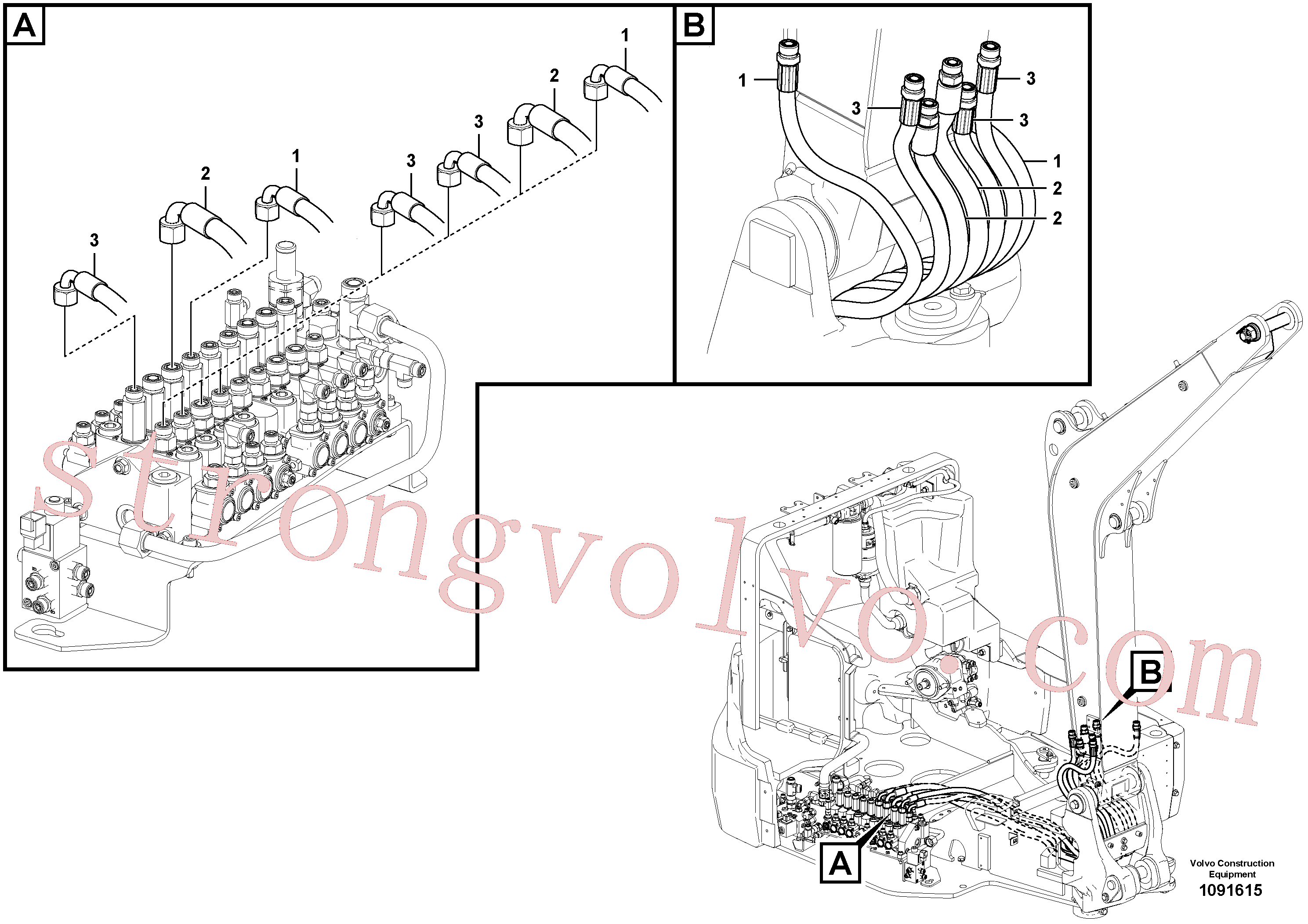Volvo Montagem VOE15700055 Eternity/2 Acessórios