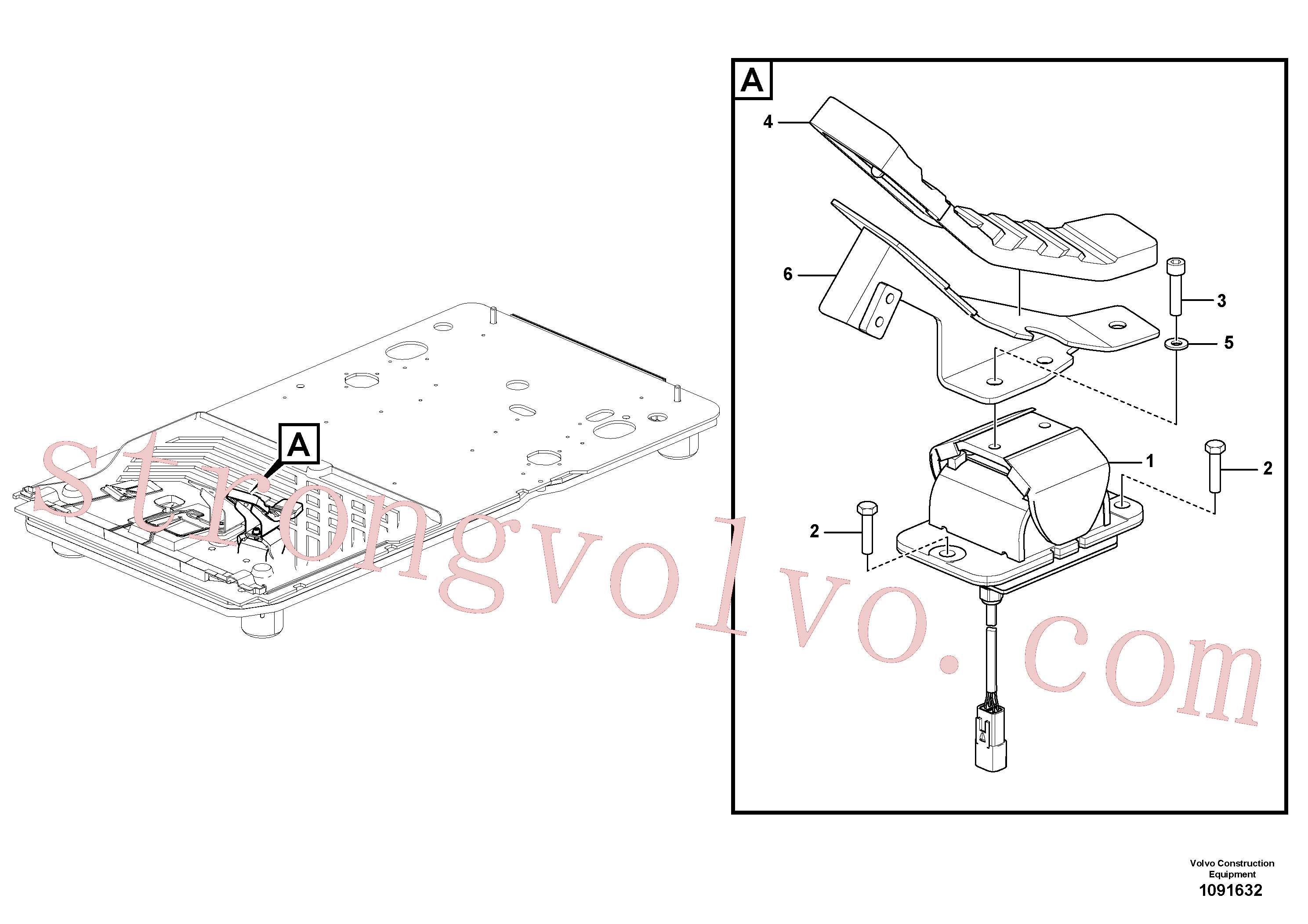 VOE14534436 Volvo(1091632 Montagem)