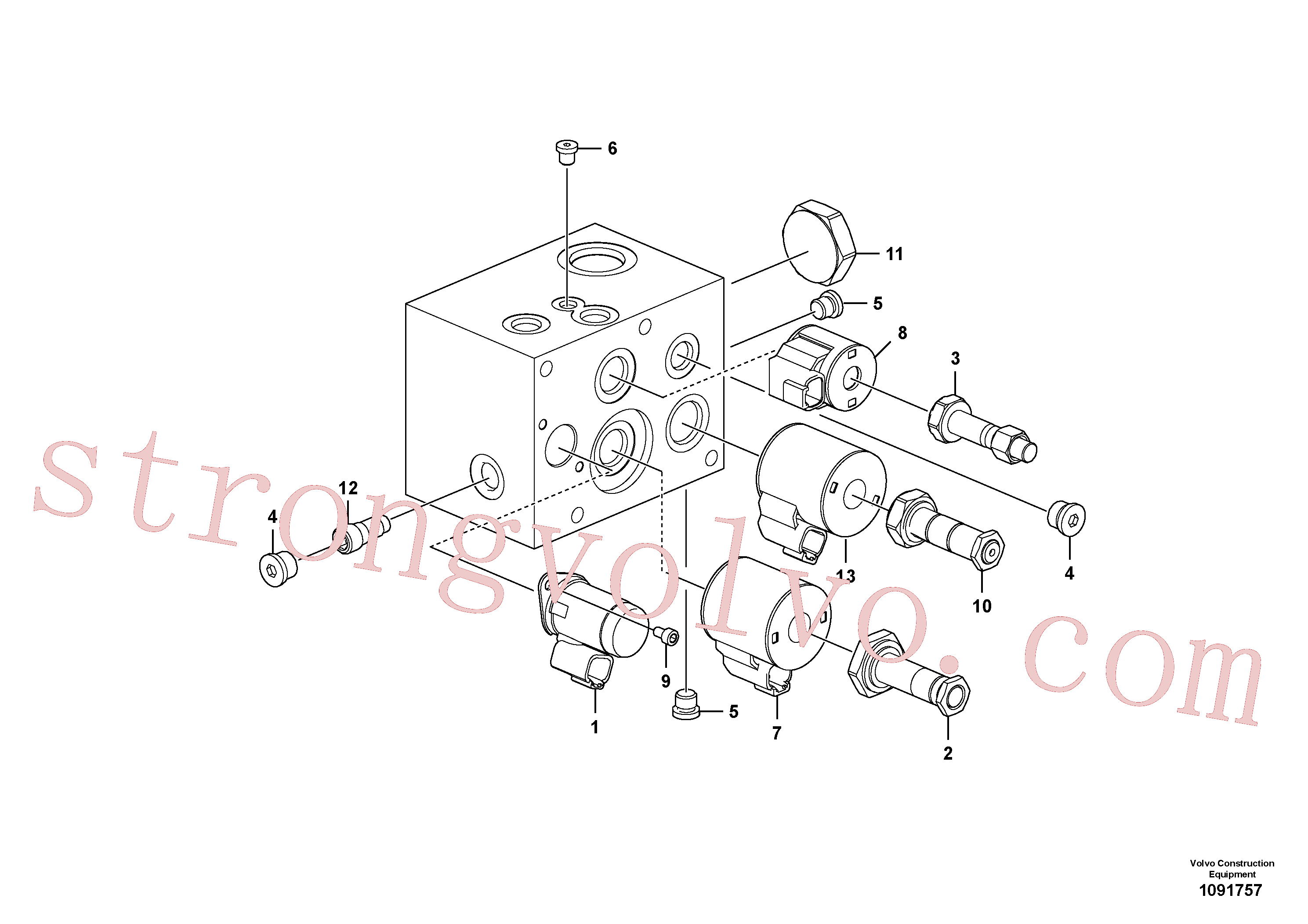 VOE12743492 Volvo(1091757 Montagem)