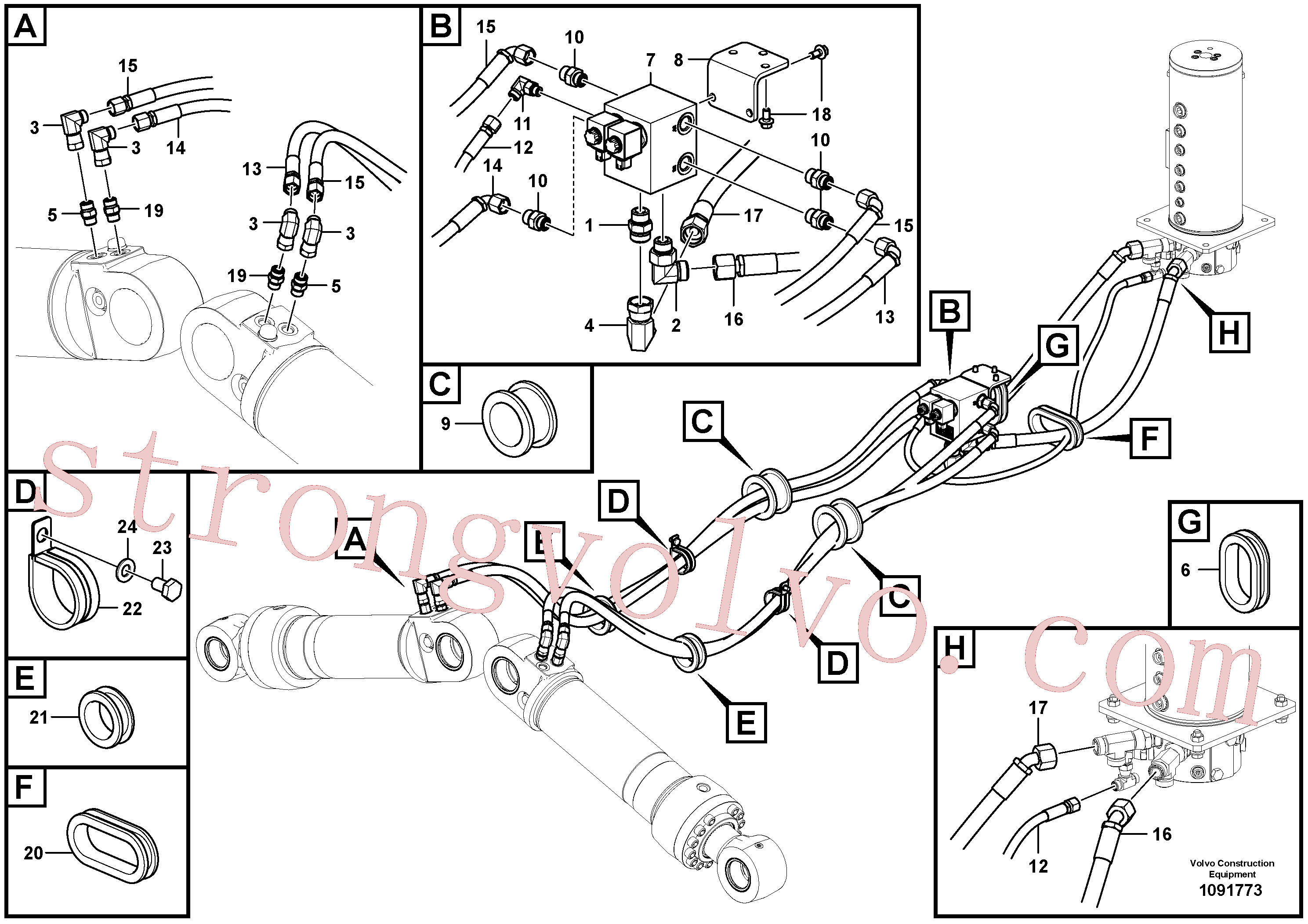 VOE937670 Volvo(1091773 Montagem)