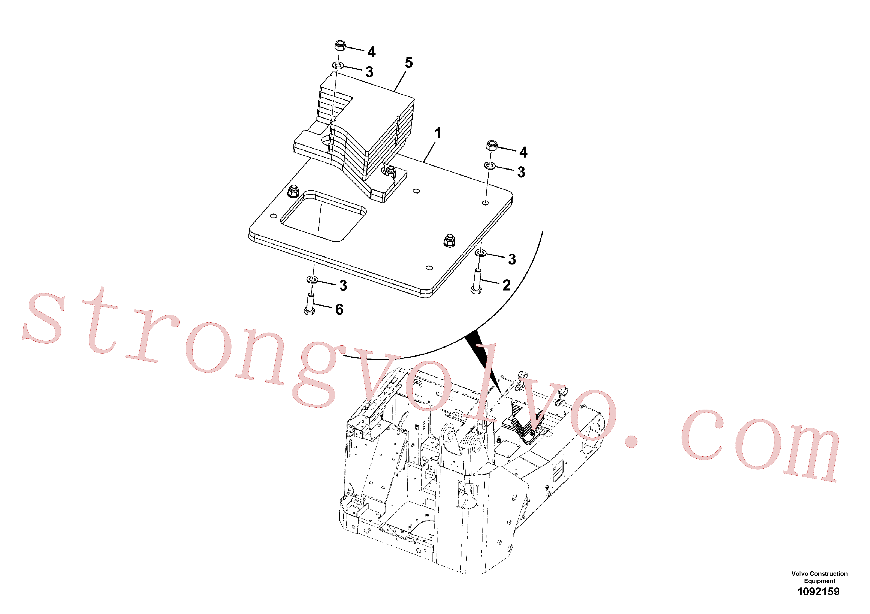 VOE16212311 Volvo(1092159 Montagem)