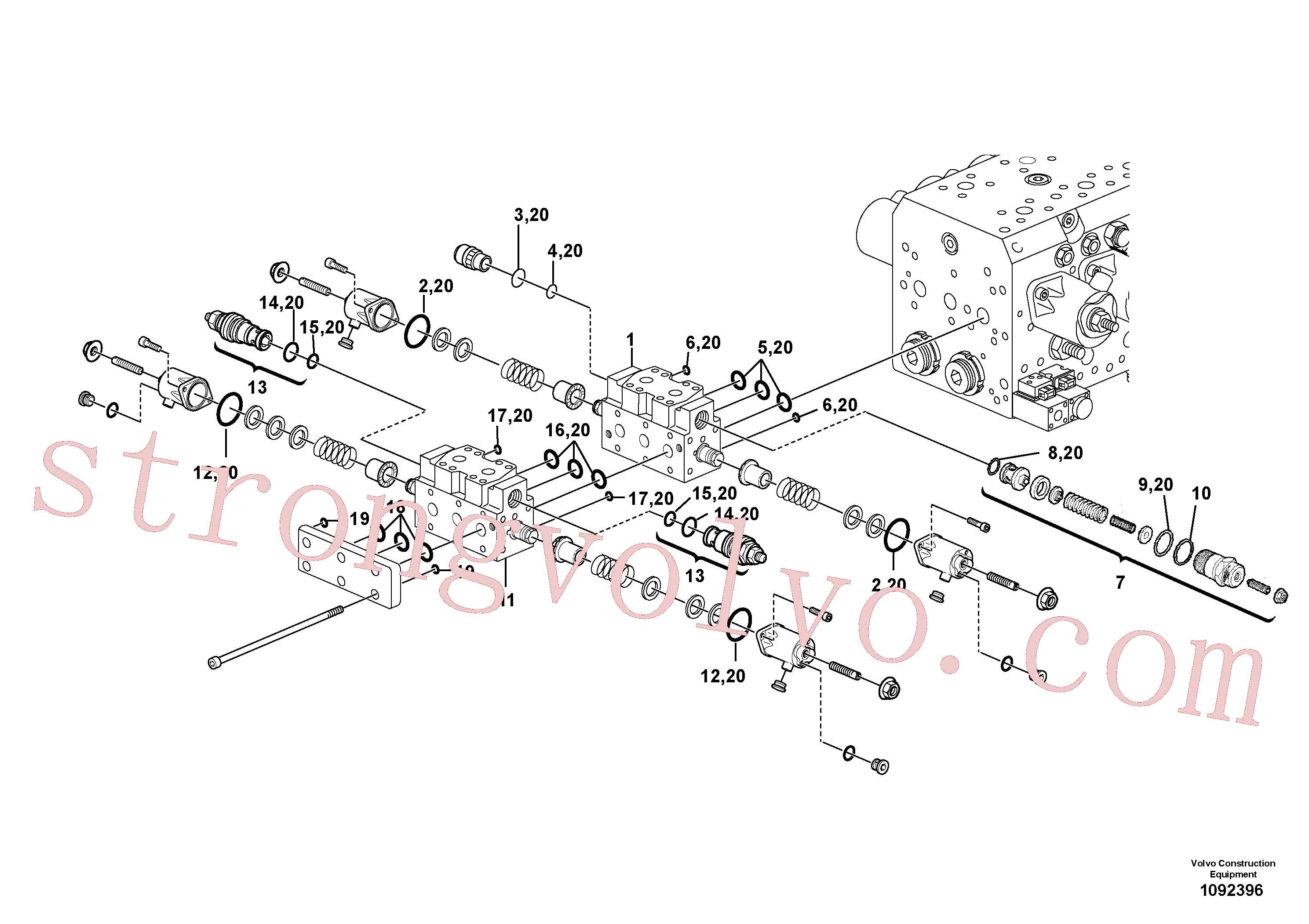 VOE11714247 Volvo(1092396 Montagem)