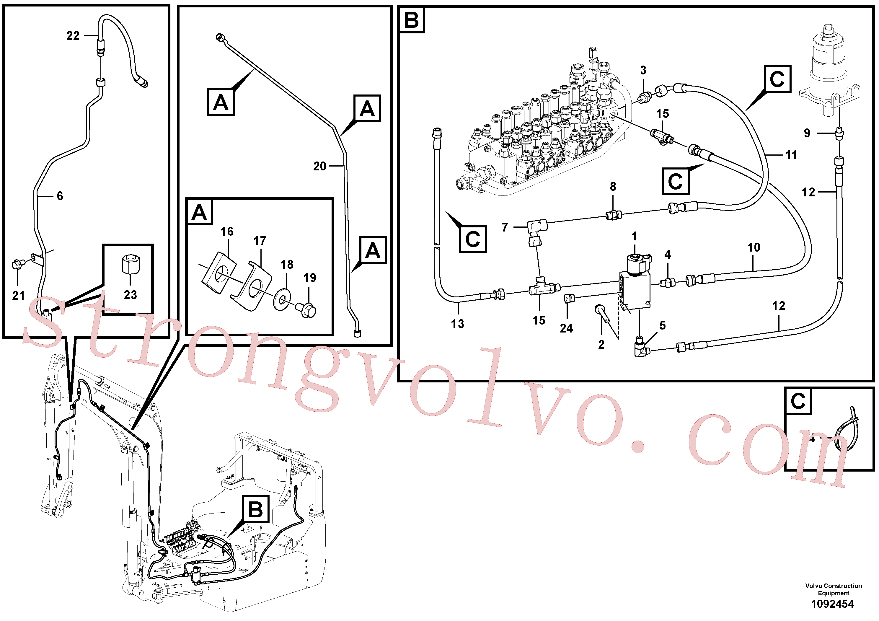VOE16223649 Volvo(1092454 Montagem)