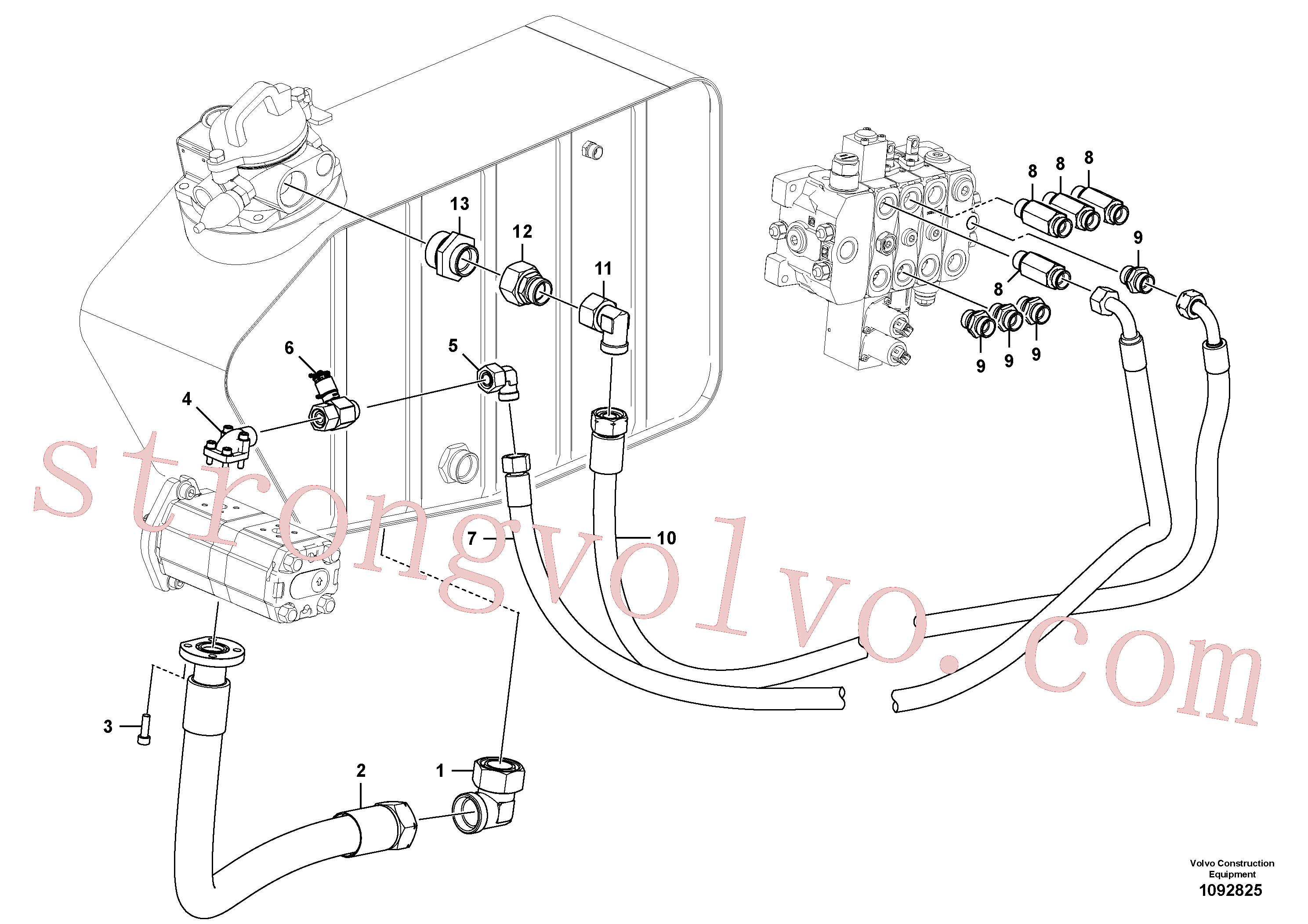 VOE997508 Volvo(1092825 Montagem)