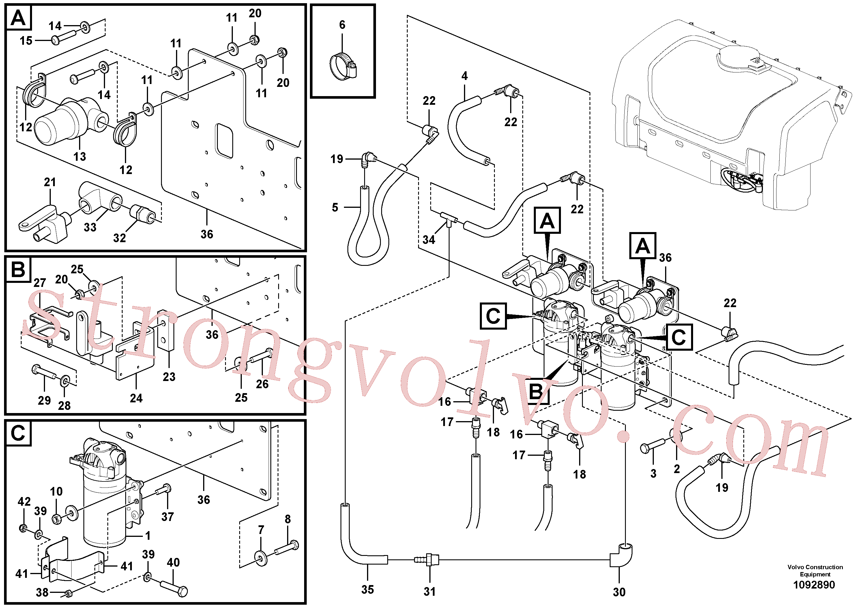 VOE60113294 Volvo(1092890 Montagem)
