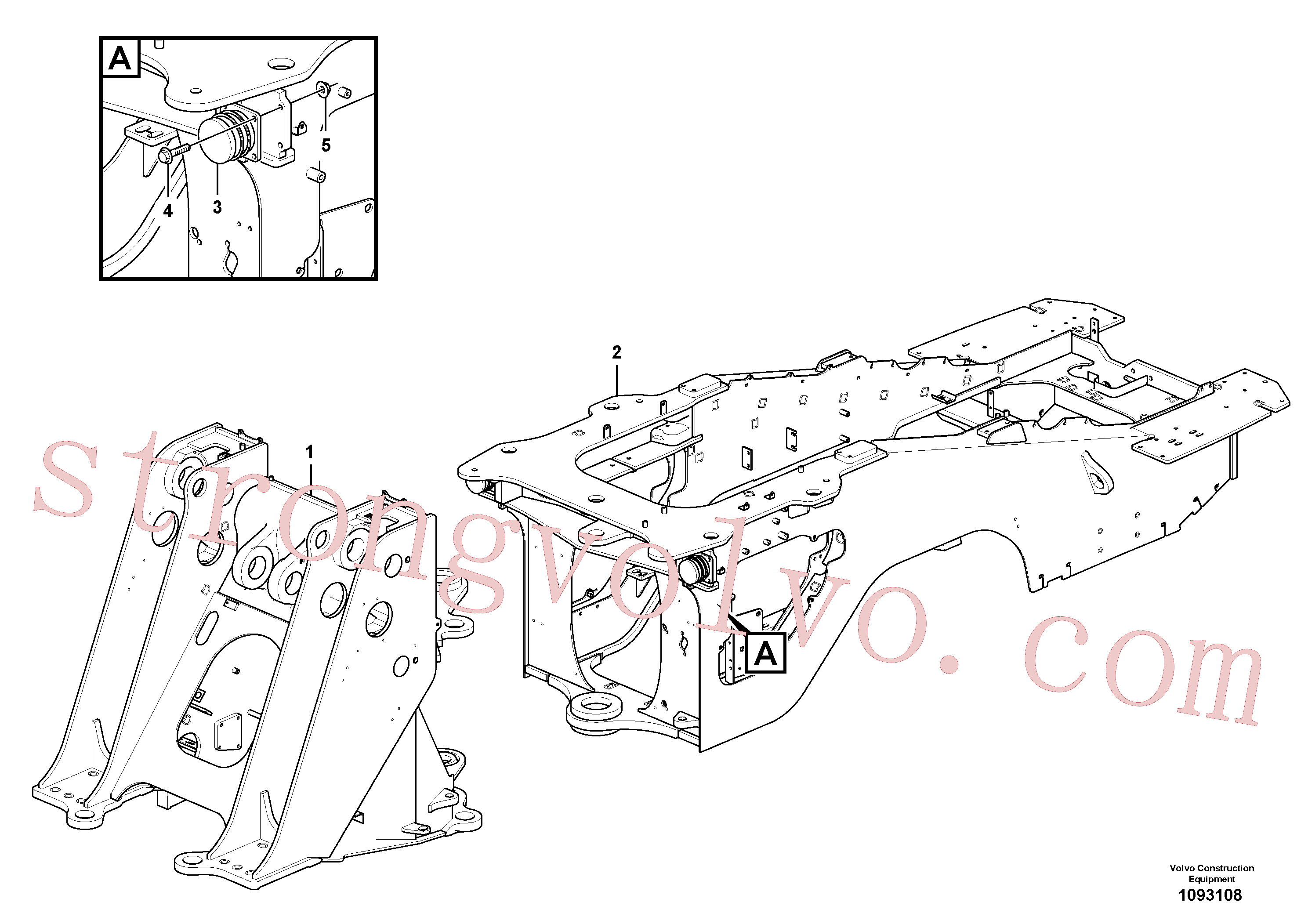 VOE60113097 Volvo Quadro(1093108 Montagem)