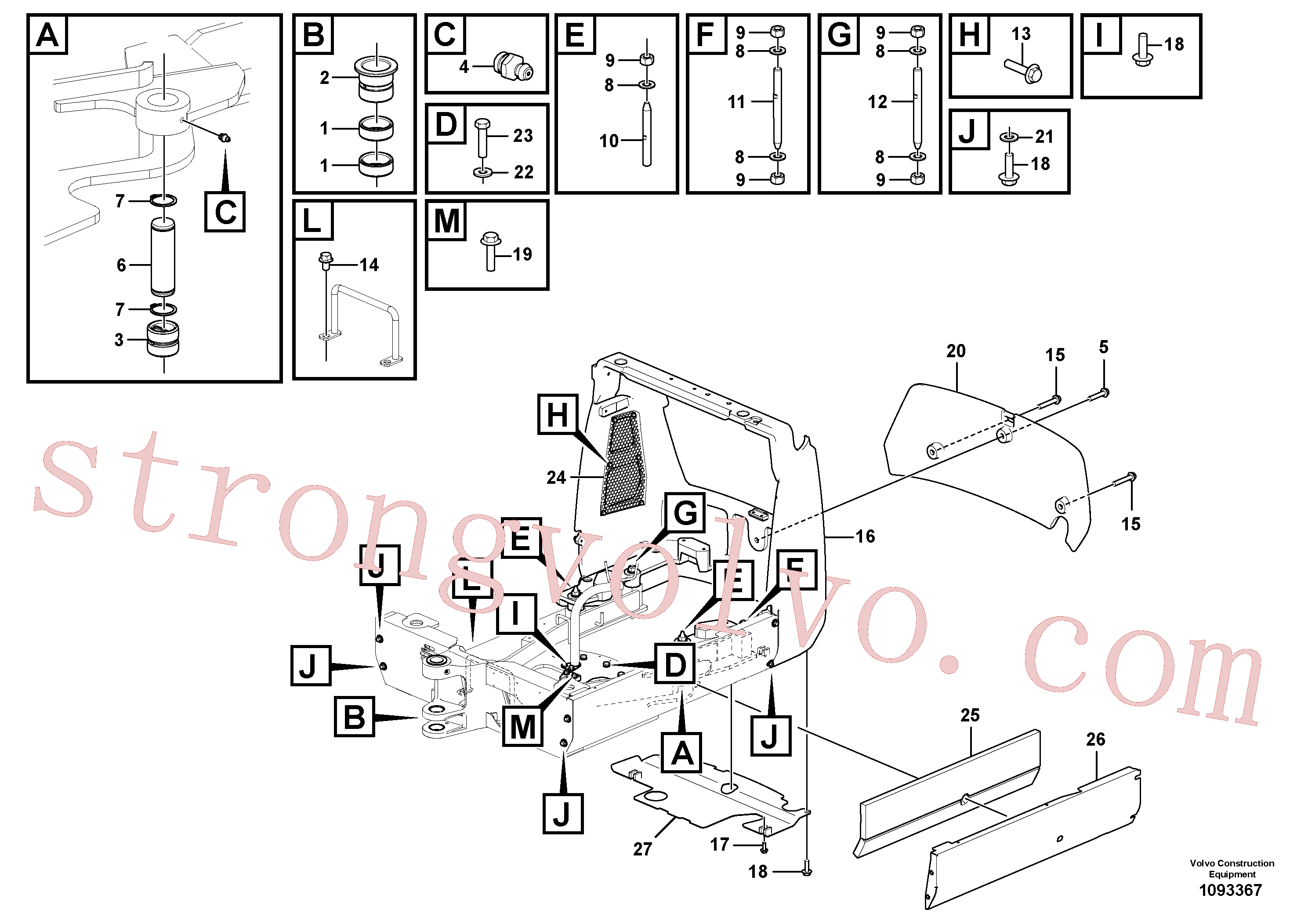 VOE11809063 Volvo Superstrutura(1093367 Montagem)