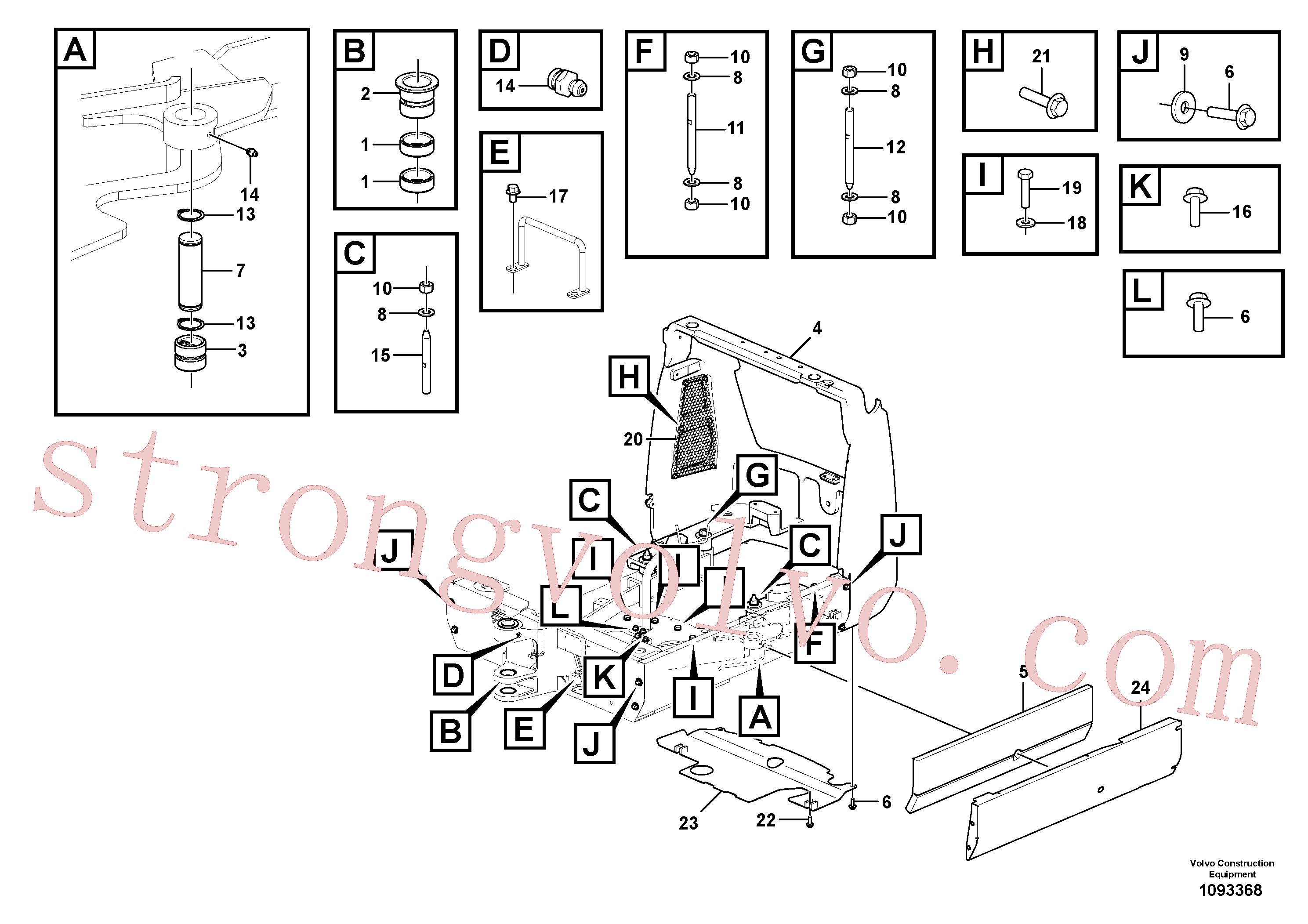 VOE11809063 Volvo Superstrutura(1093368 Montagem)
