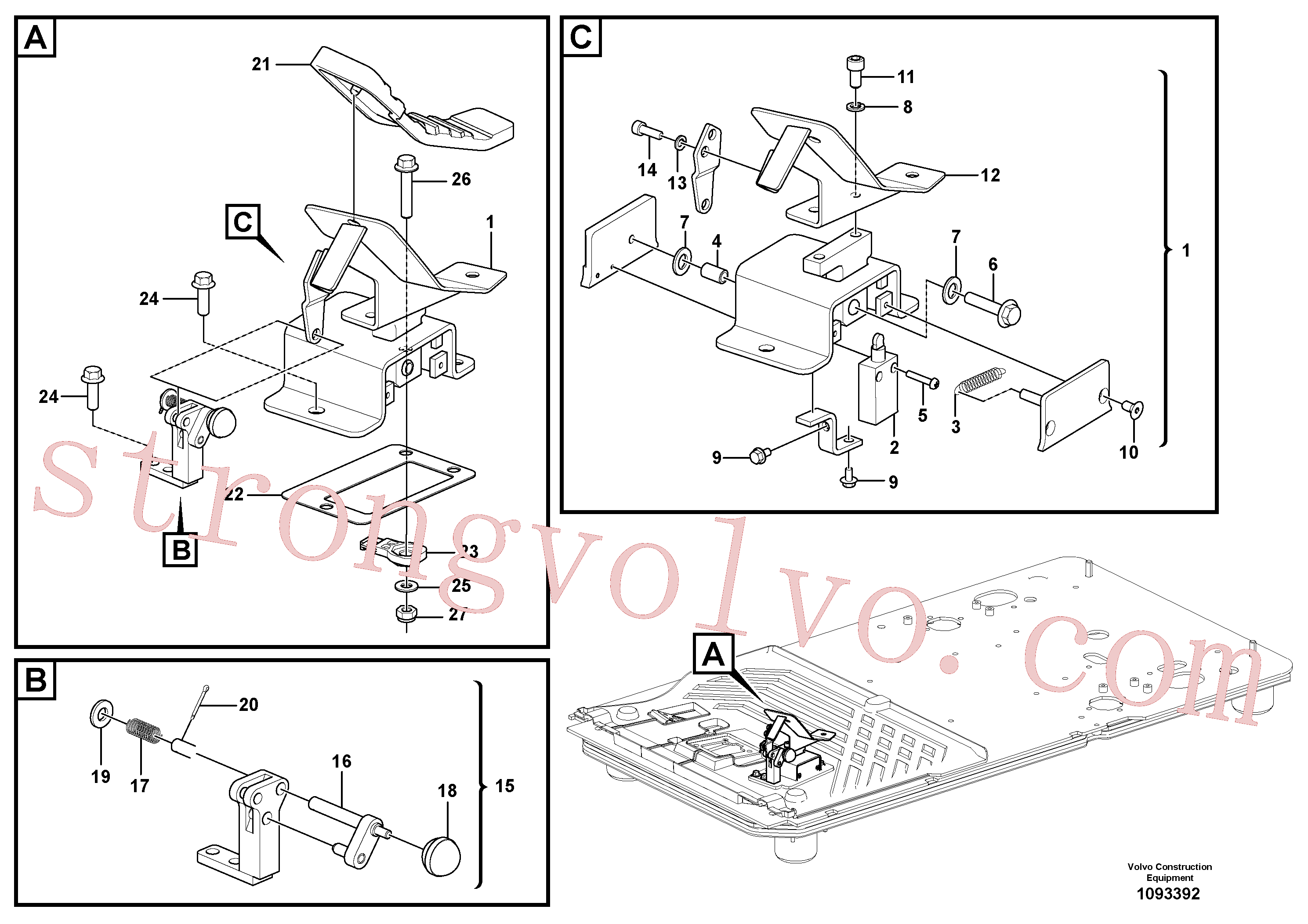 VOE14881067 Volvo(1093392 Montagem)