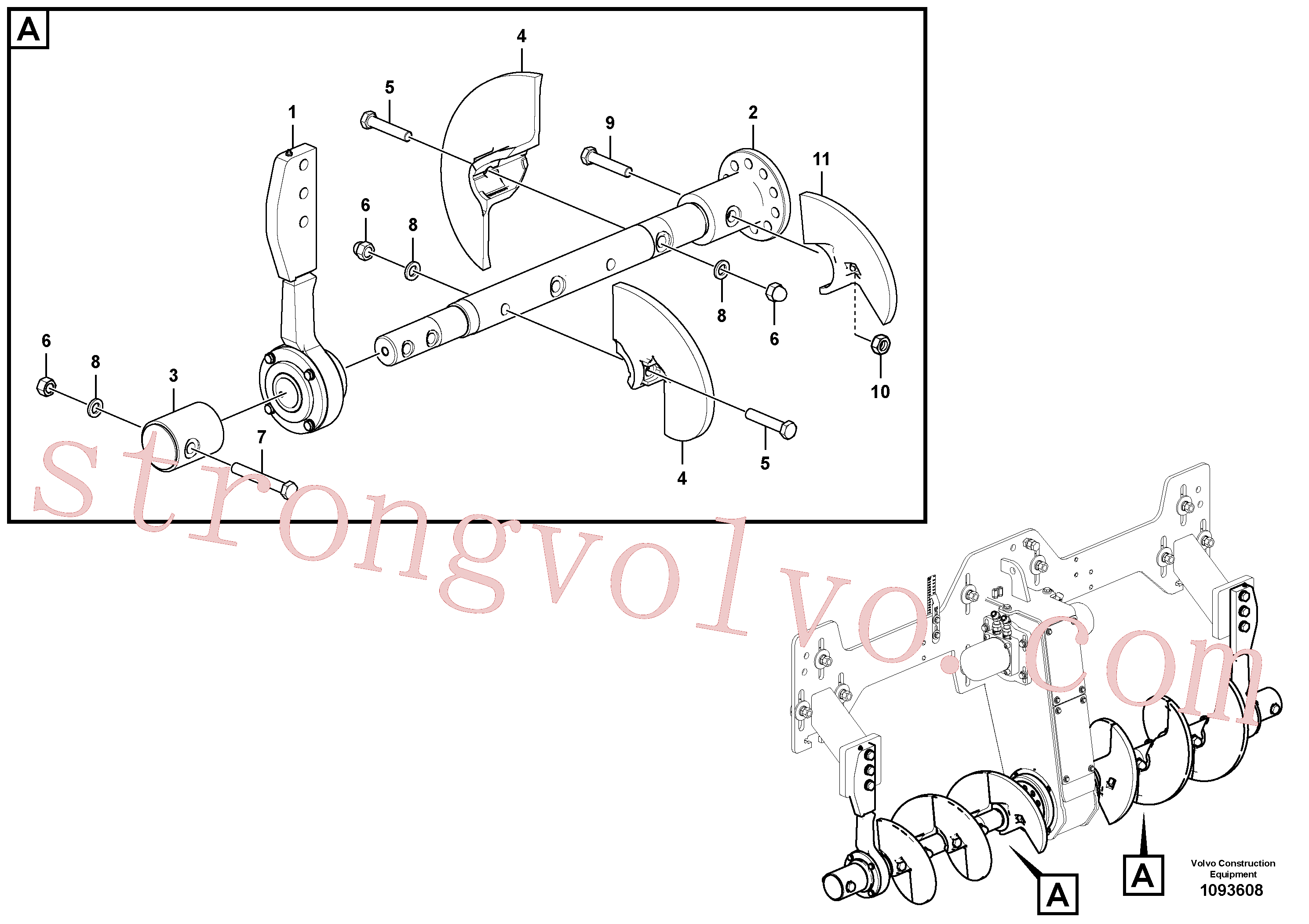 VOE990973 Volvo(1093608 Montagem)
