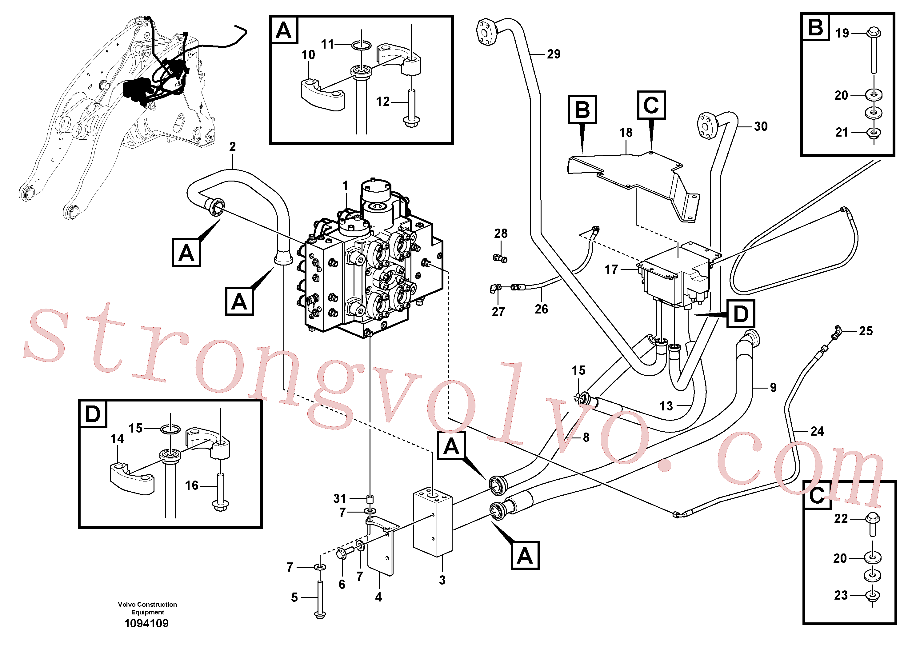 VOE60113115 Volvo(1094109 Montagem)