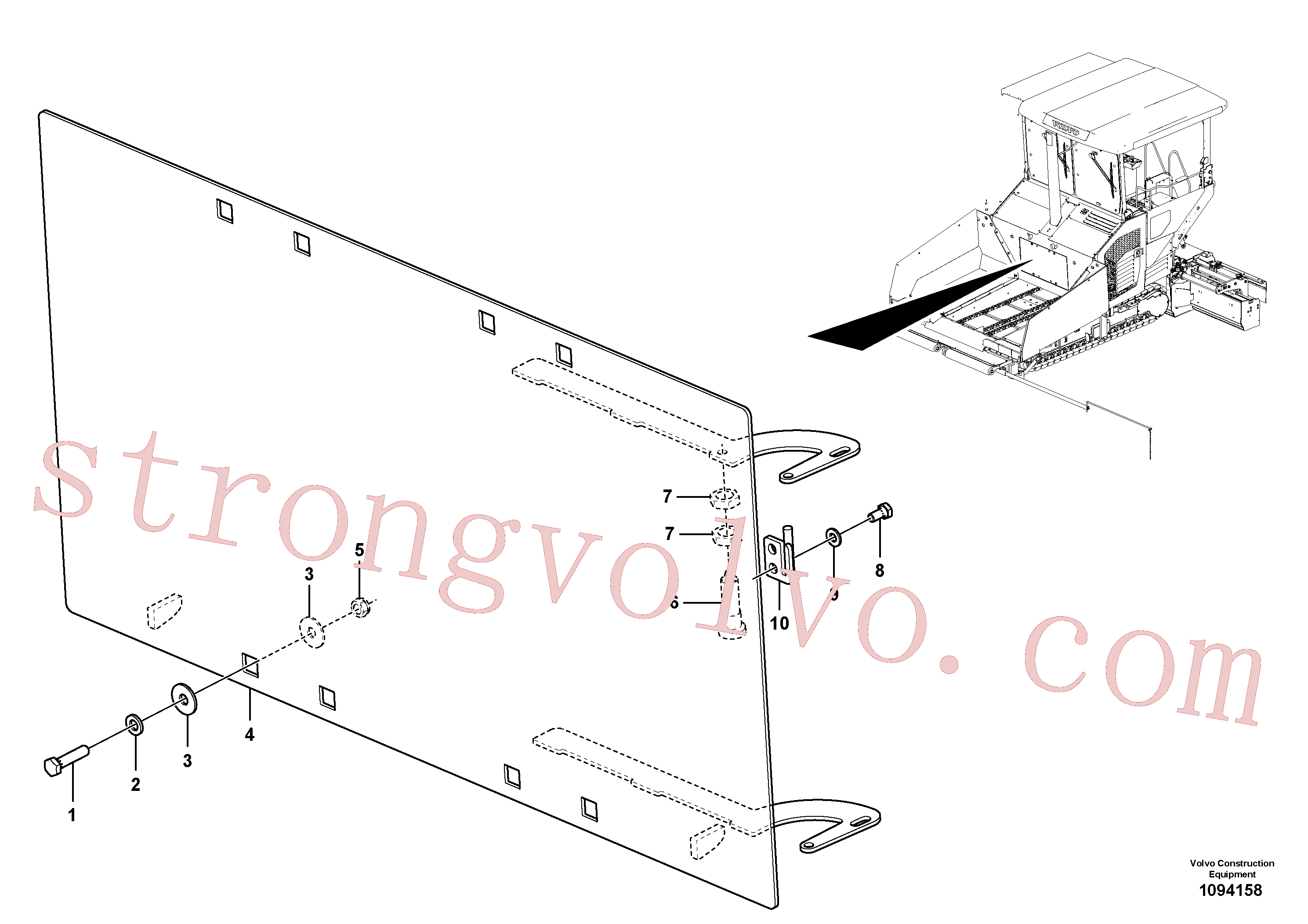 VOE60113918 Volvo(1094158 Montagem)
