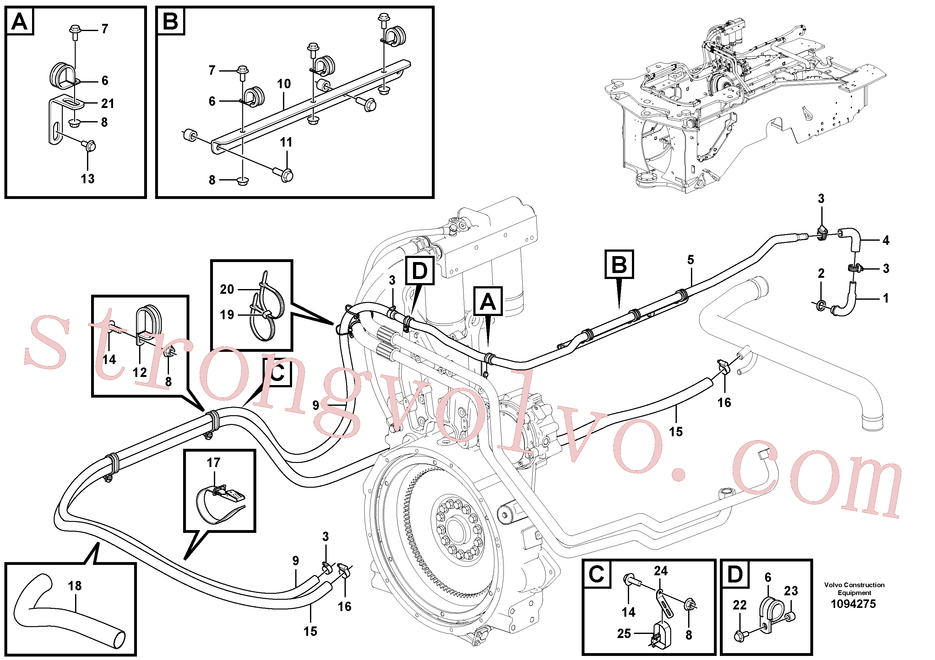 VOE60113565 Volvo(1094275 Montagem)