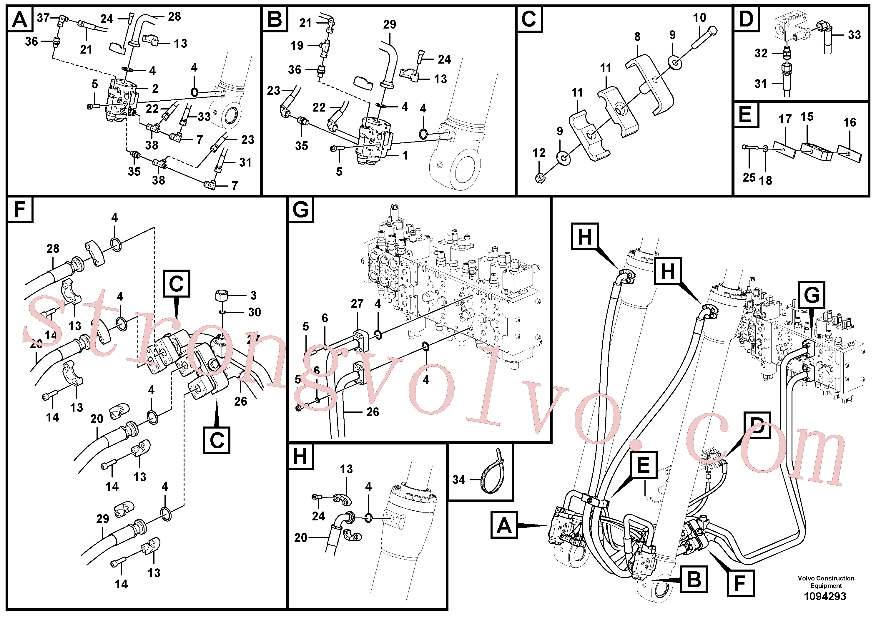 VOE997860 Volvo(1094293 Montagem)