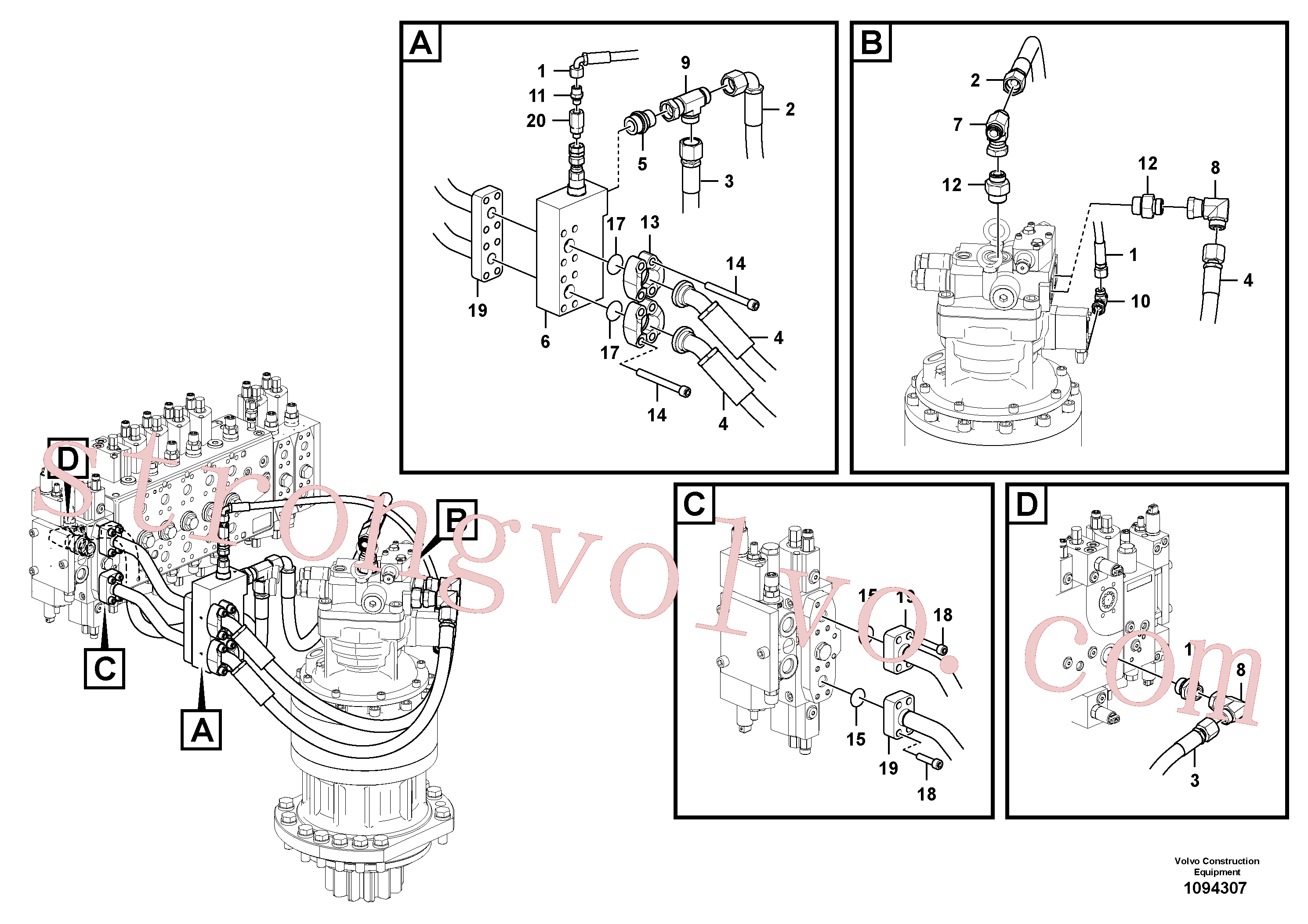 VOE936221 Volvo(1094307 Montagem)