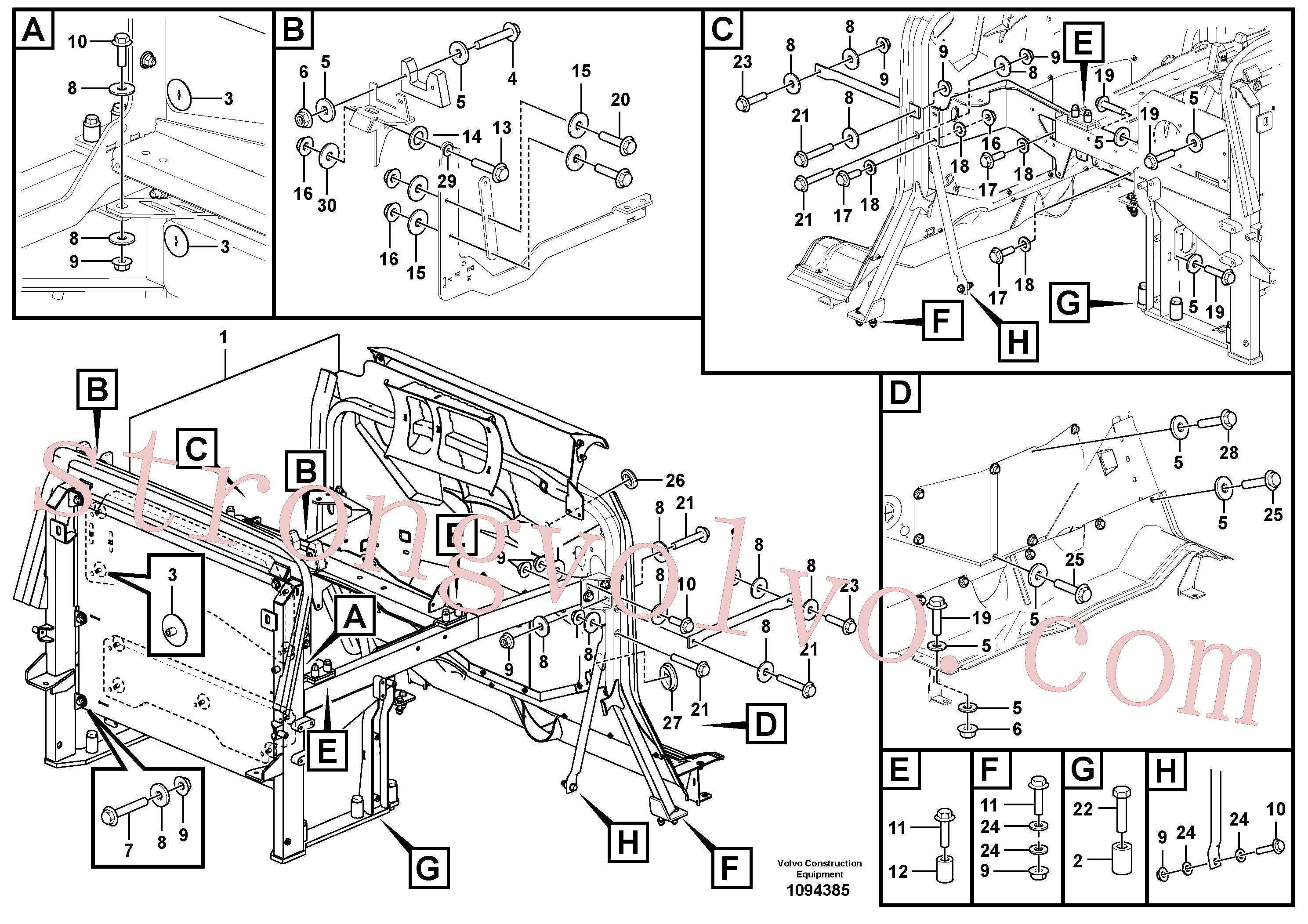 VOE997386 Volvo(1094385 Montagem)
