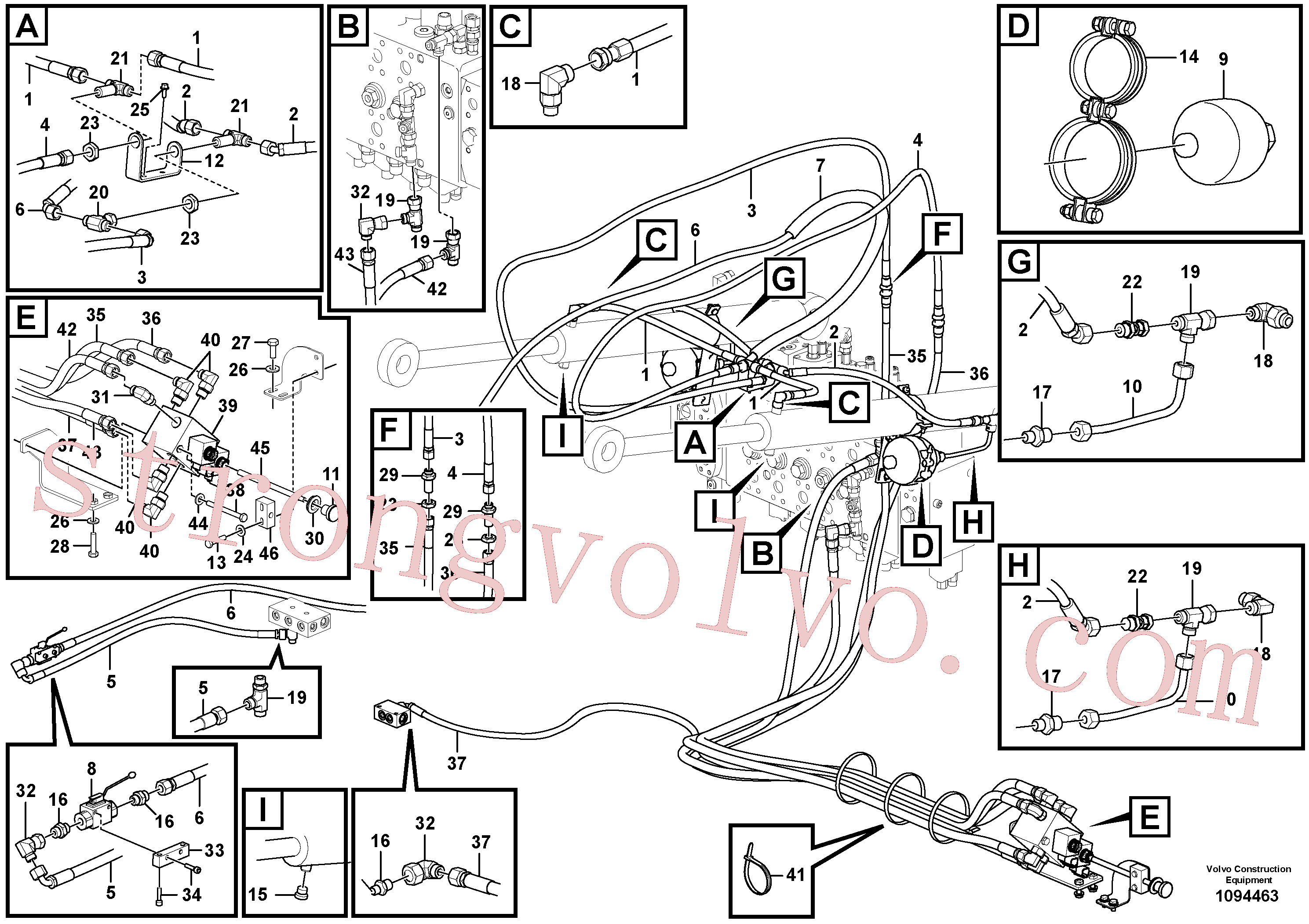 VOE937312 Volvo(1094463 Montagem)