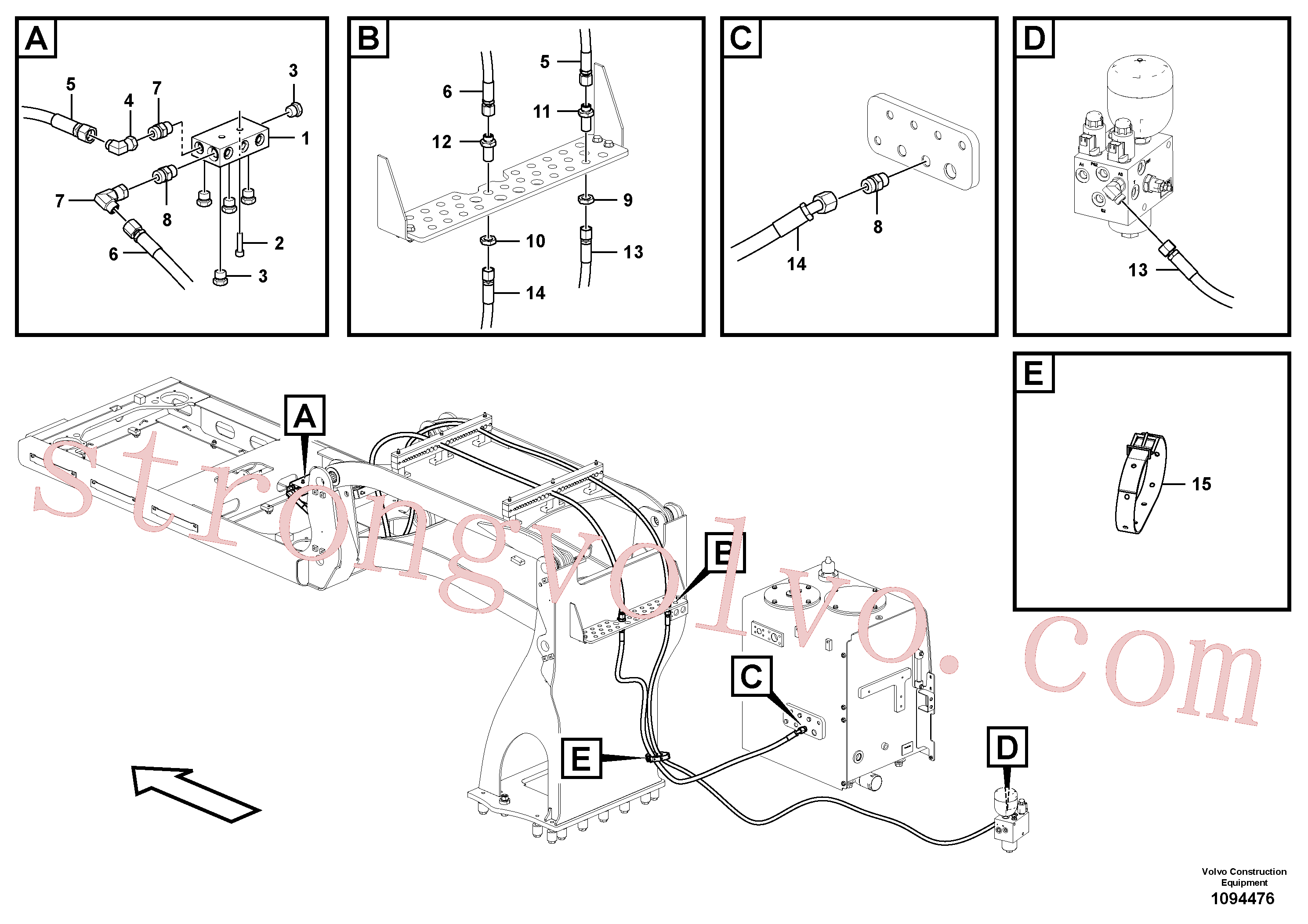 VOE937349 Volvo(1094476 Montagem)