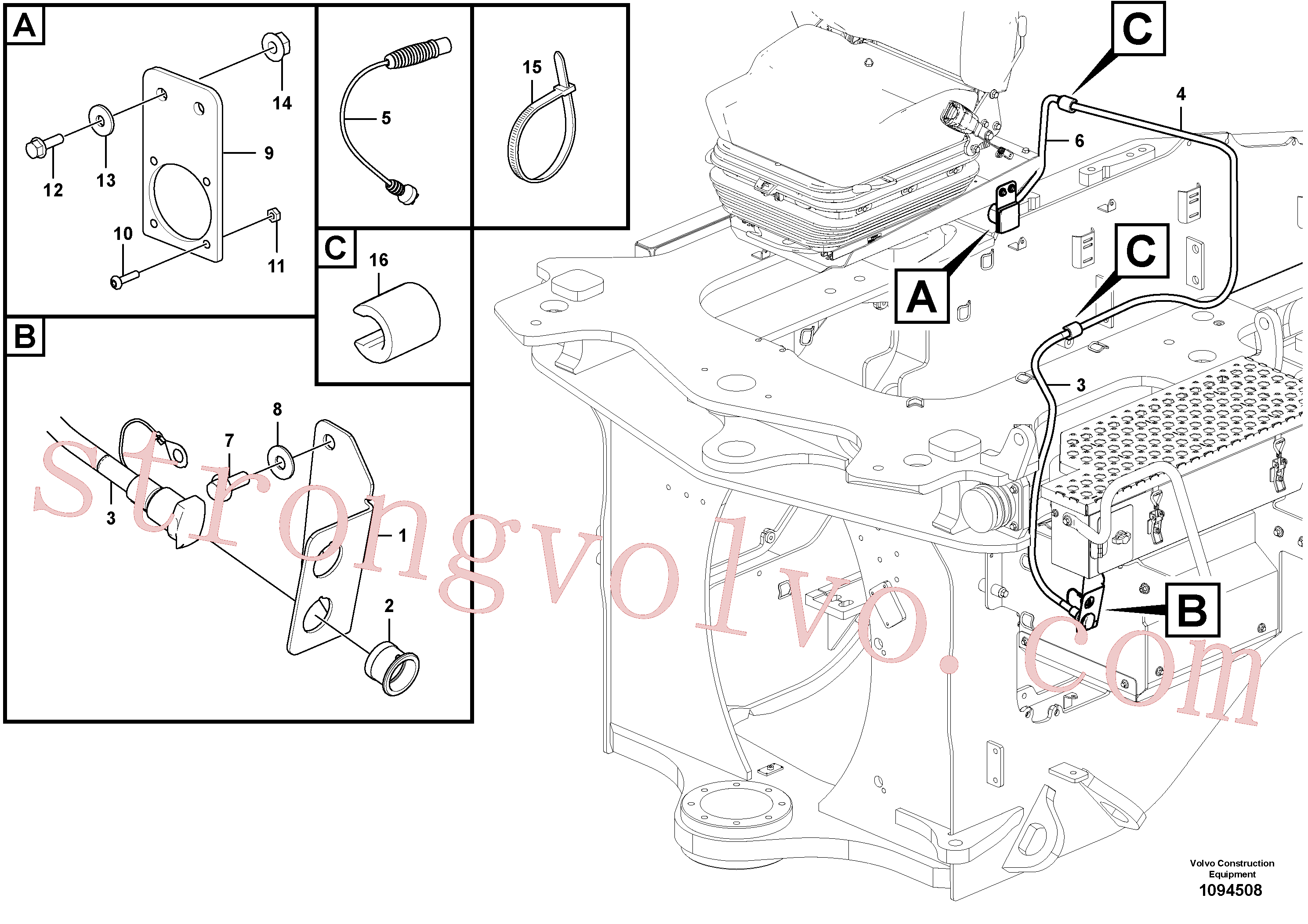 VOE997403 Volvo(1094508 Montagem)
