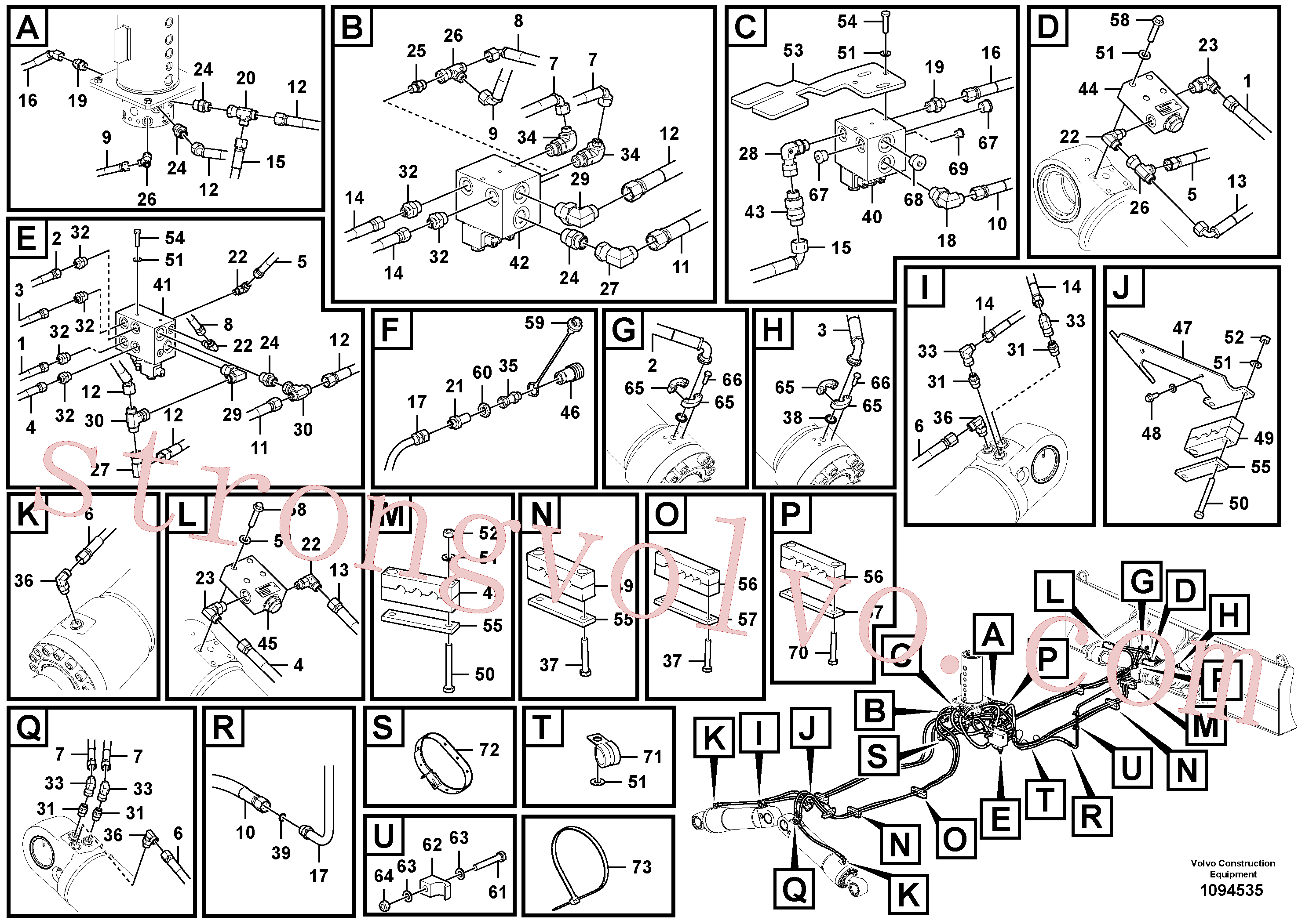 VOE937100 Volvo(1094535 Montagem)