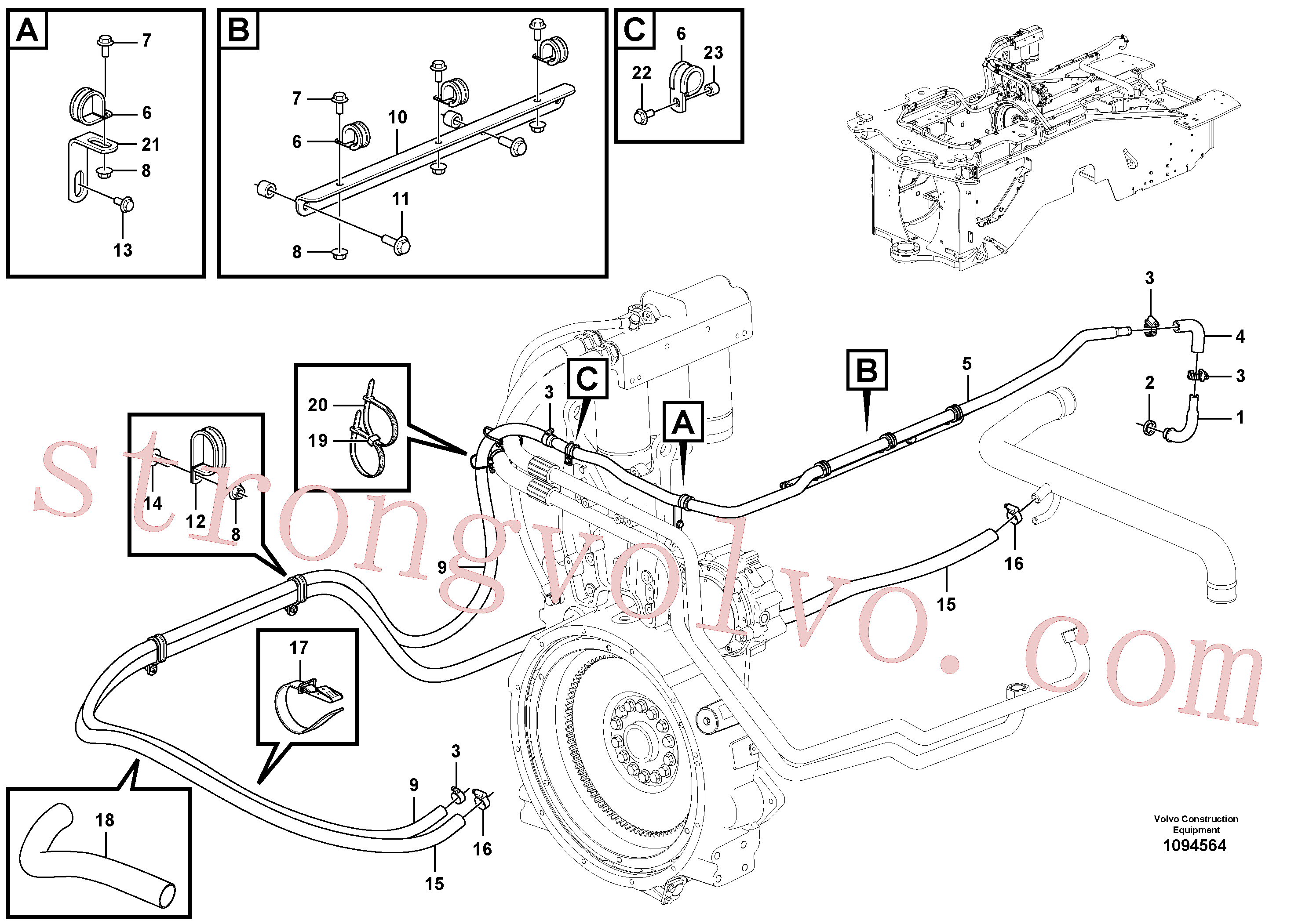 VOE60113565 Volvo(1094564 Montagem)