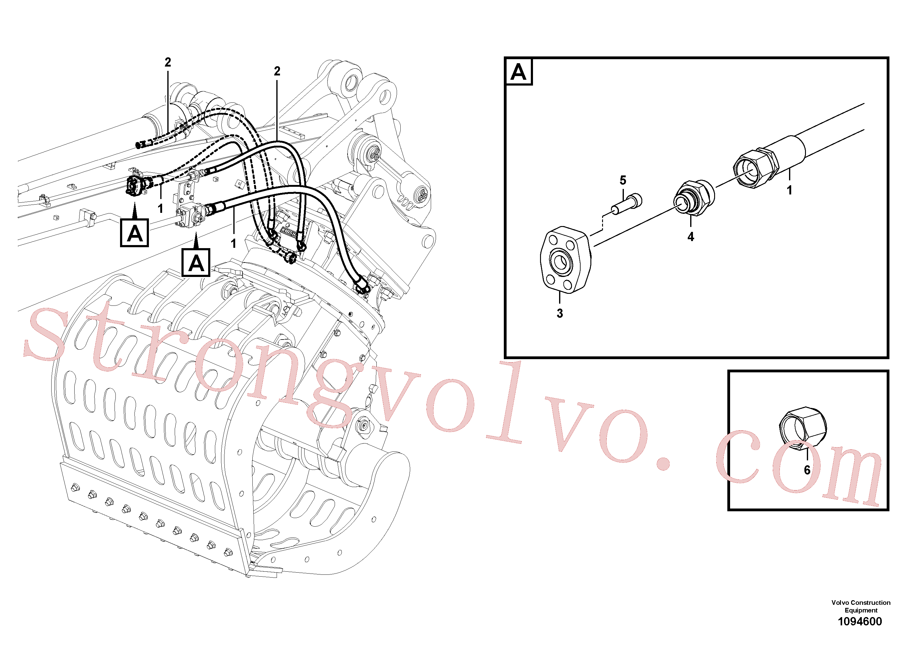 VOE14600947 Volvo(1094600 Montagem)
