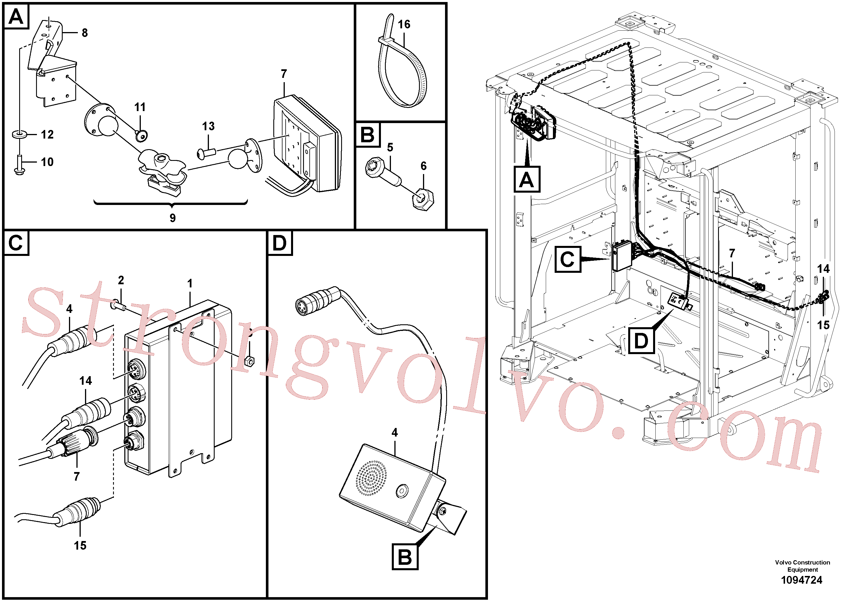 VOE997403 Volvo(1094724 Montagem)