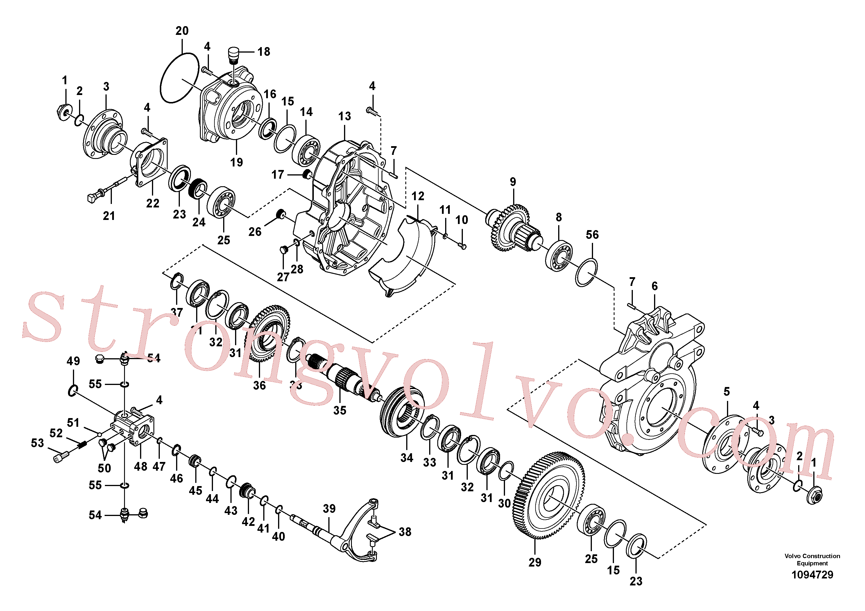 Volvo Acessórios para escavadeira VOE11706884 Bujão Acessórios