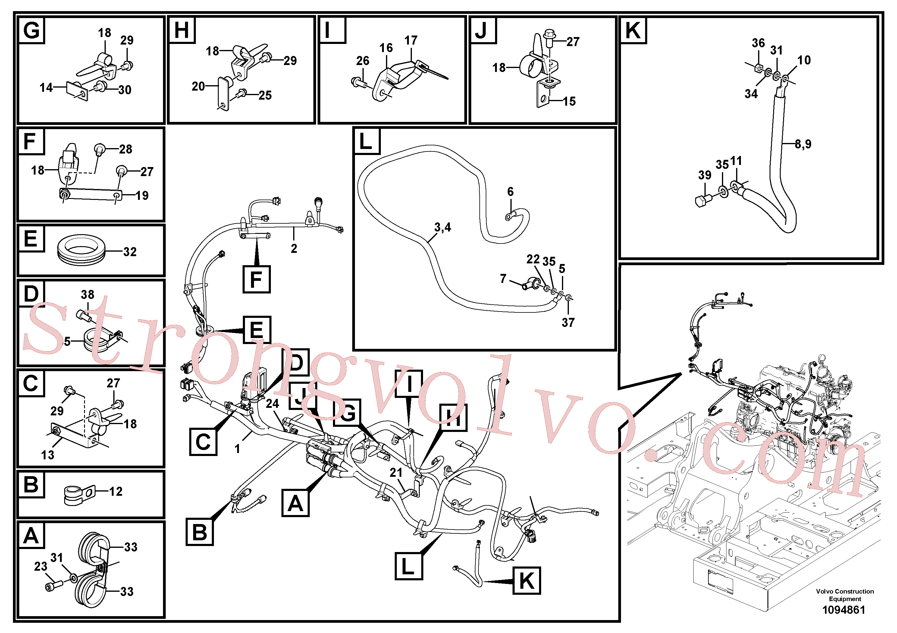 VOE14566948 Volvo(1094861 Montagem)