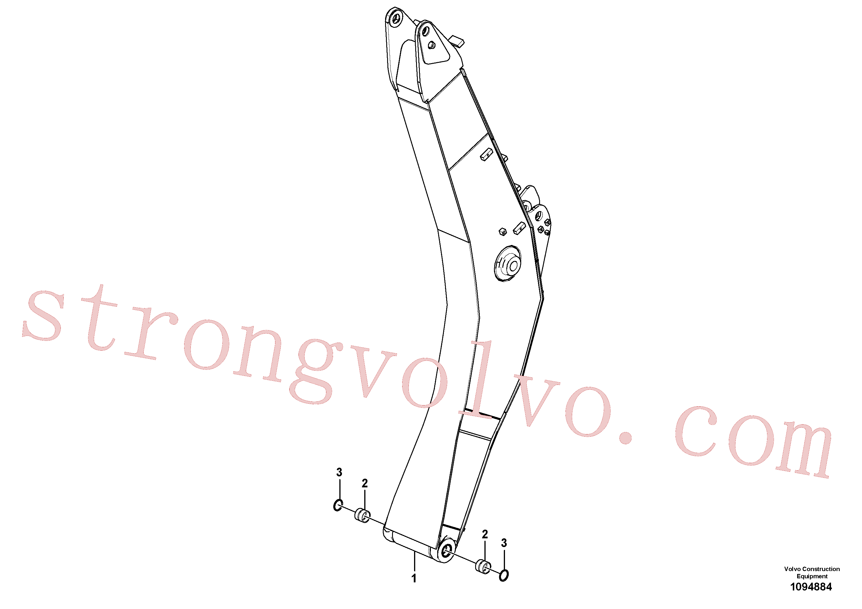 VOE14727791 Volvo Lança(1094884 Montagem)