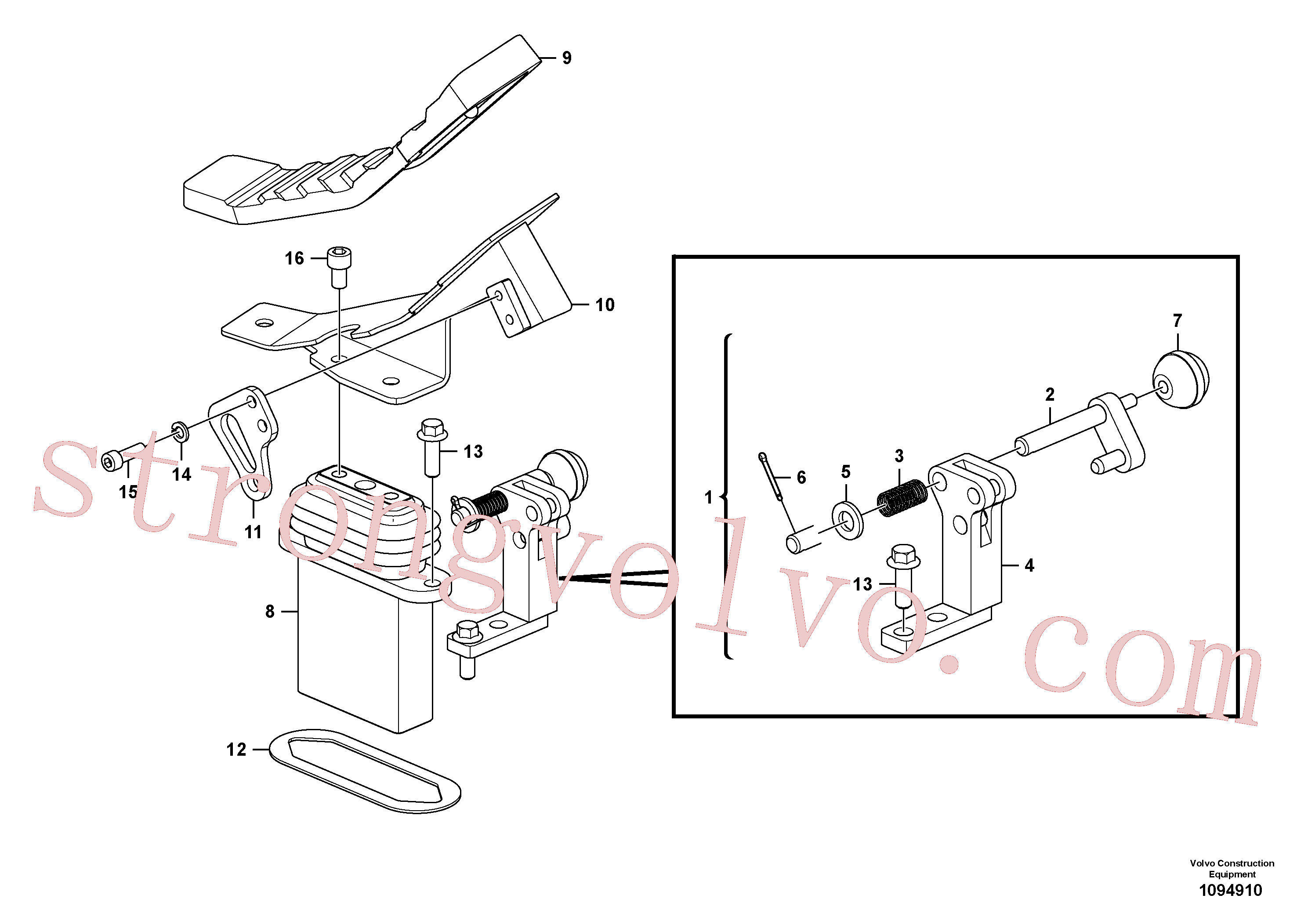 VOE14881067 Volvo(1094910 Montagem)