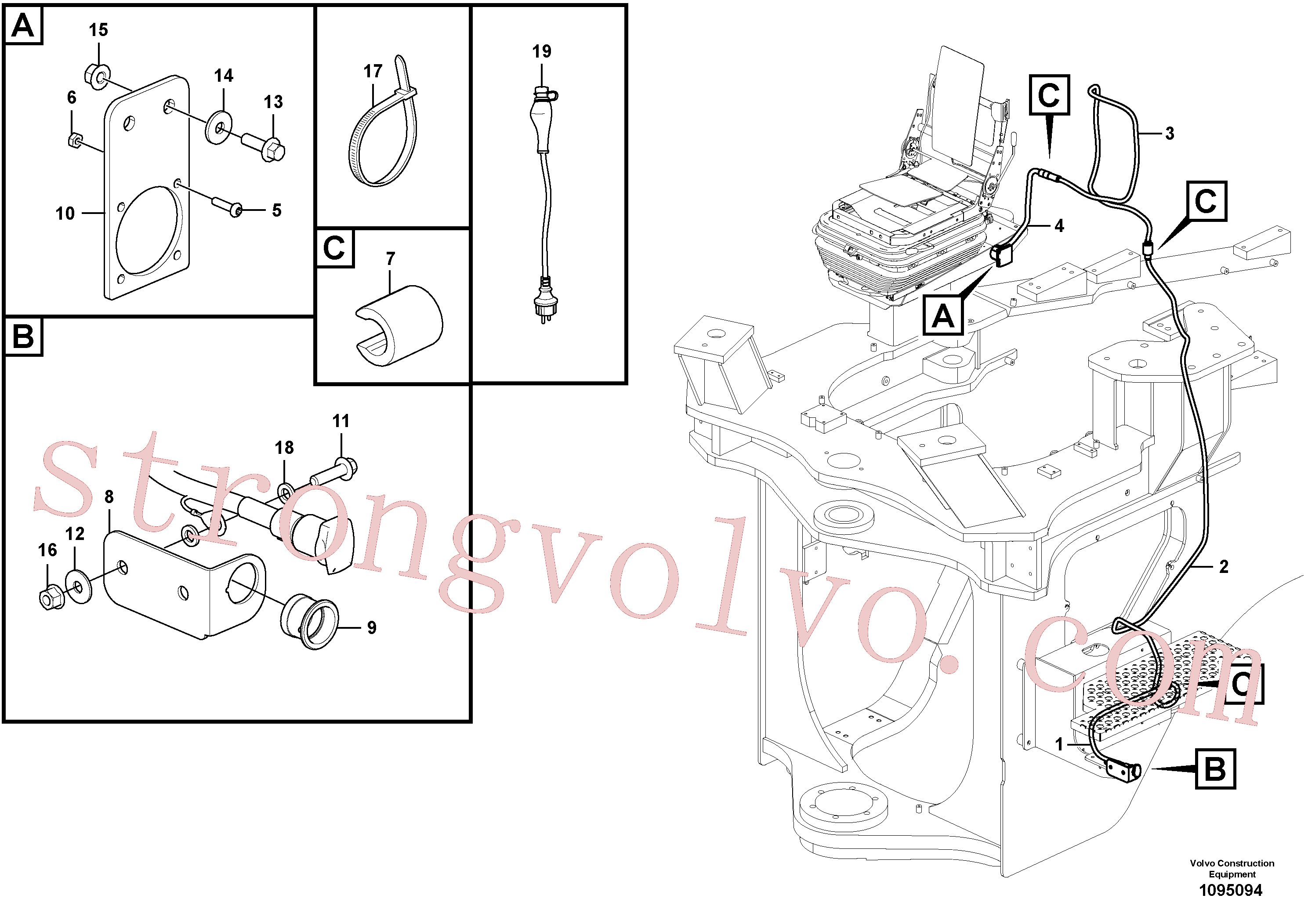 VOE60112191 Volvo(1095094 Montagem)