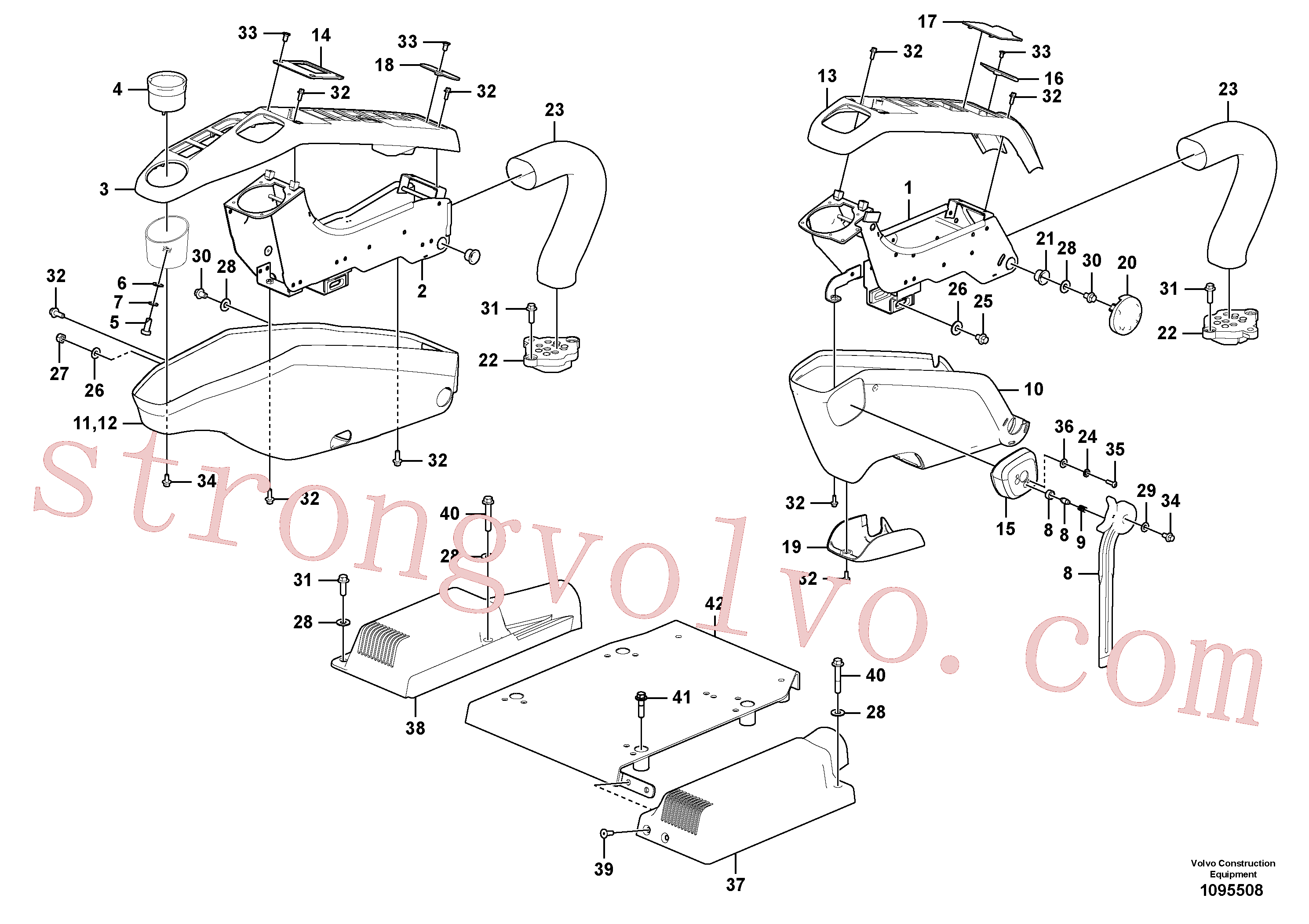 Volvo Montagem VOE14883888 Arruela simples Acessórios
