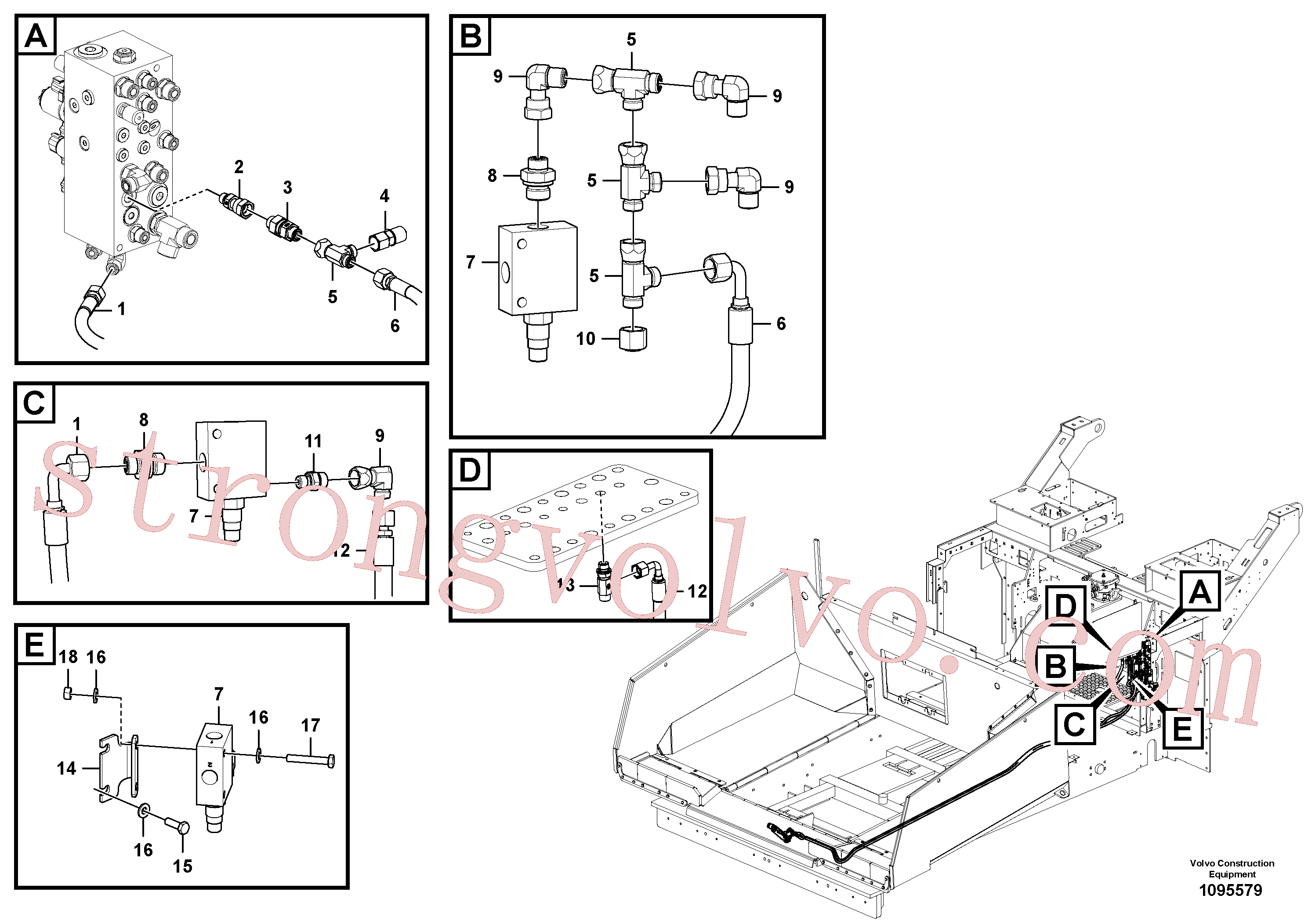 VOE15800970 Volvo(1095579 Montagem)
