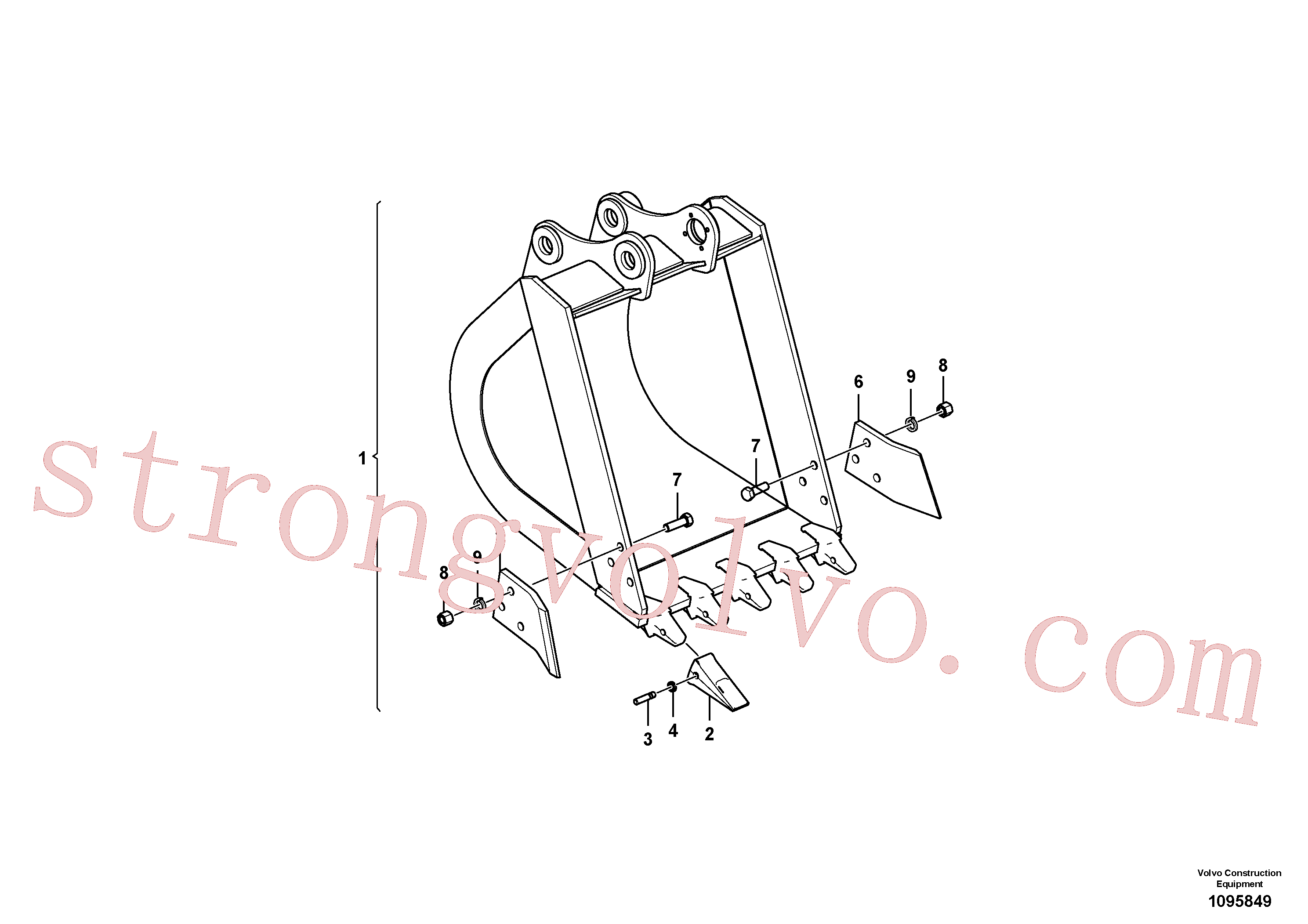 VOE14659025 Volvo(1095849 Montagem)
