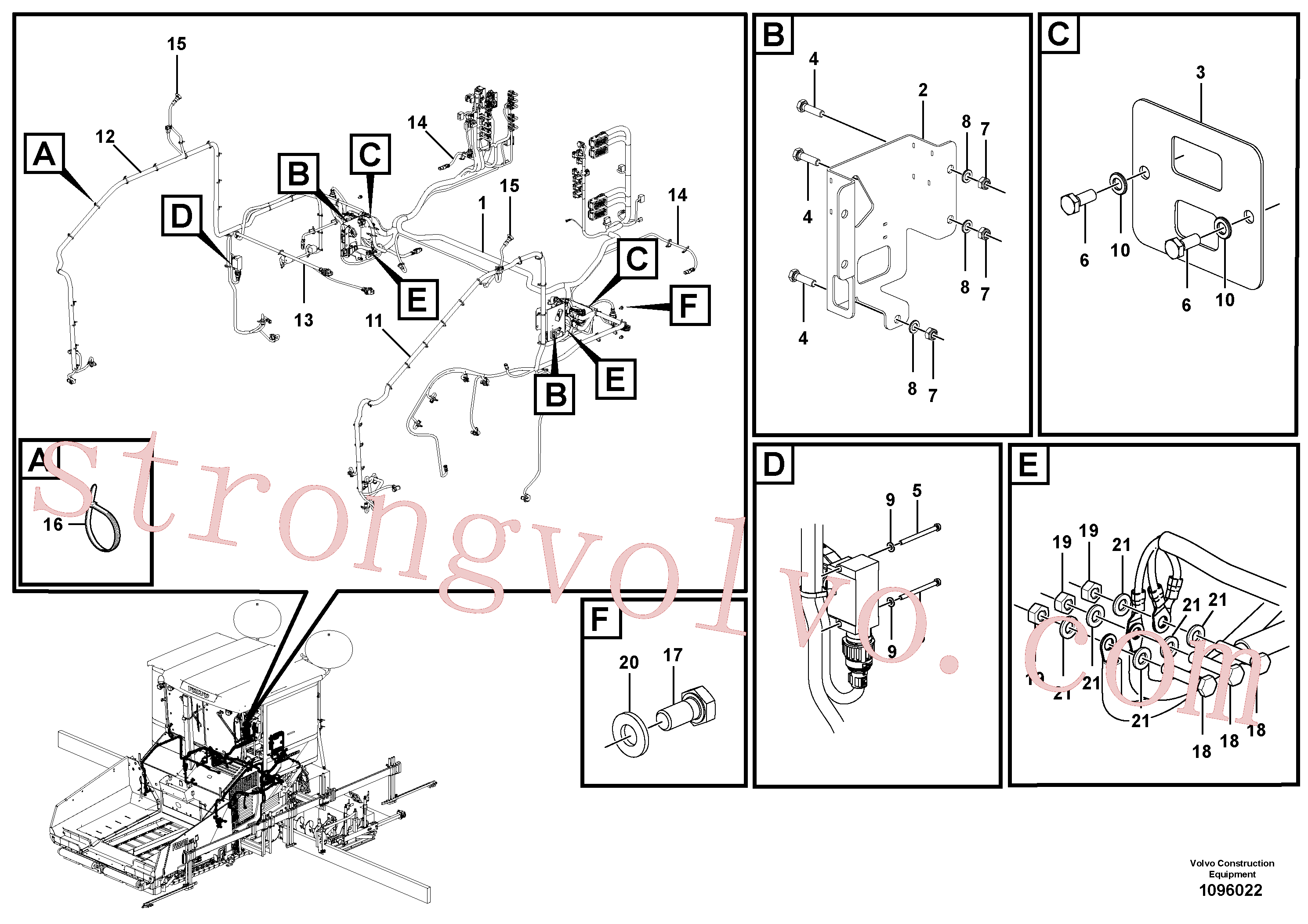 VOE990967 Volvo(1096022 Montagem)