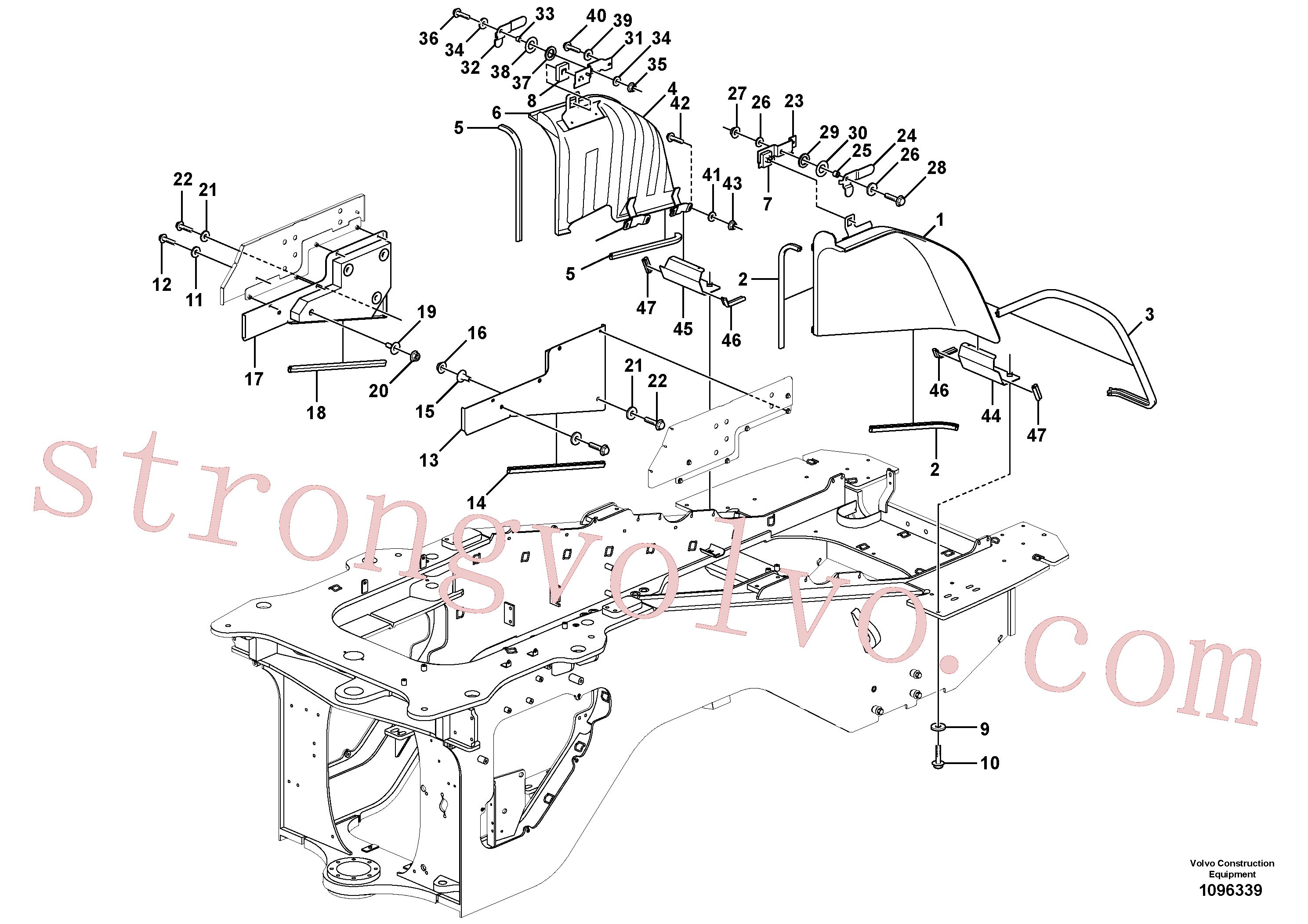 VOE60113110 Volvo(1096339 Montagem)