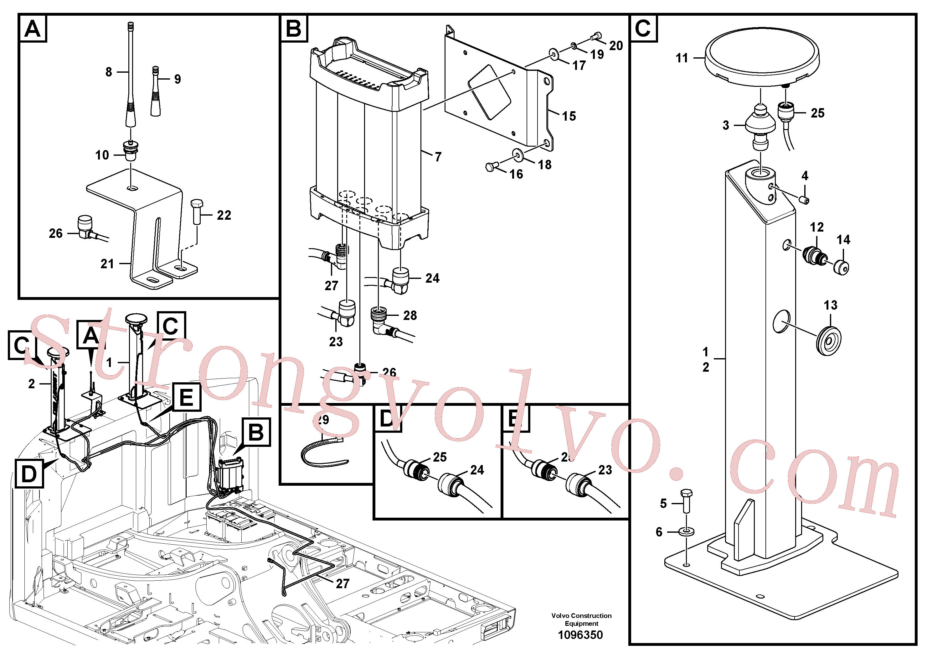 VOE997413 Volvo(1096350 Montagem)