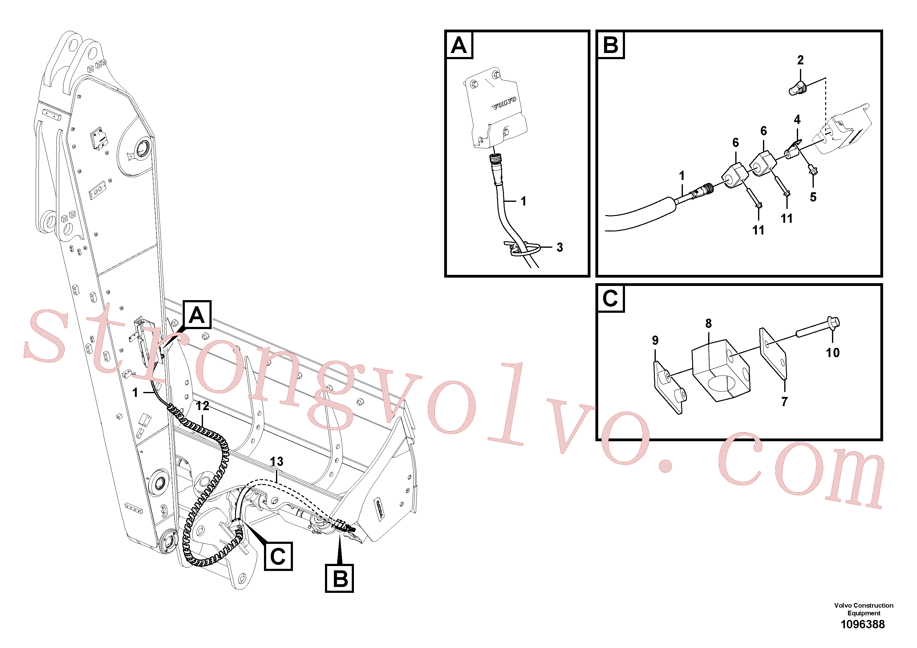 VOE14674934 Volvo(1096388 Montagem)