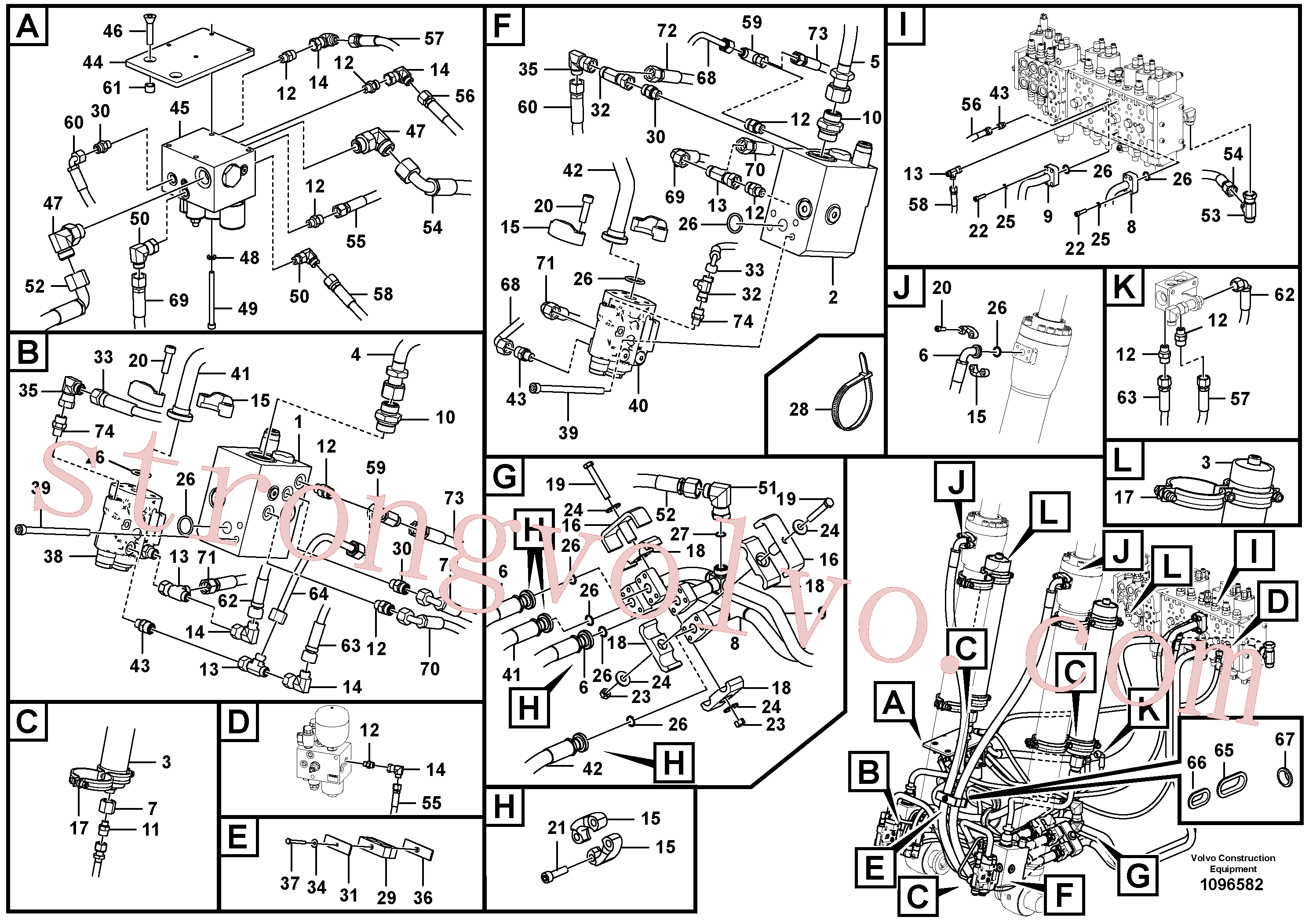 VOE936360 Volvo(1096582 Montagem)