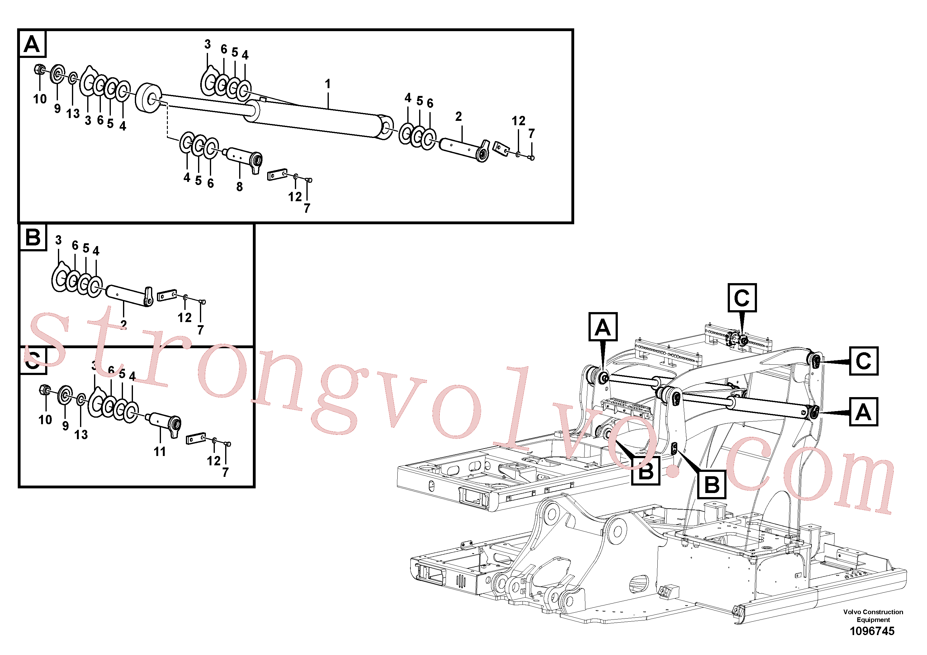 VOE14579028 Volvo(1096745 Montagem)