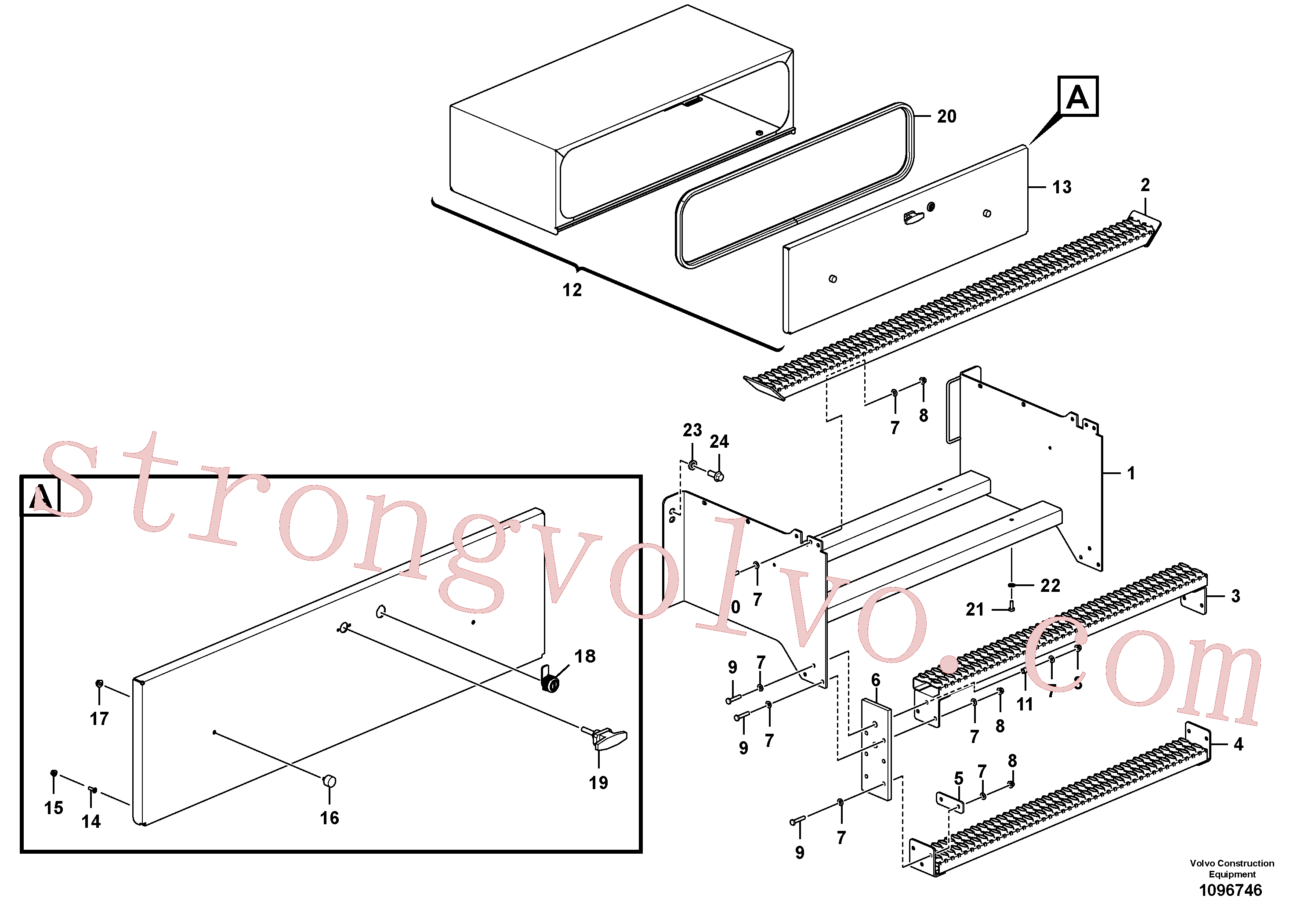 VOE60113314 Volvo Degrau(1096746 Montagem)