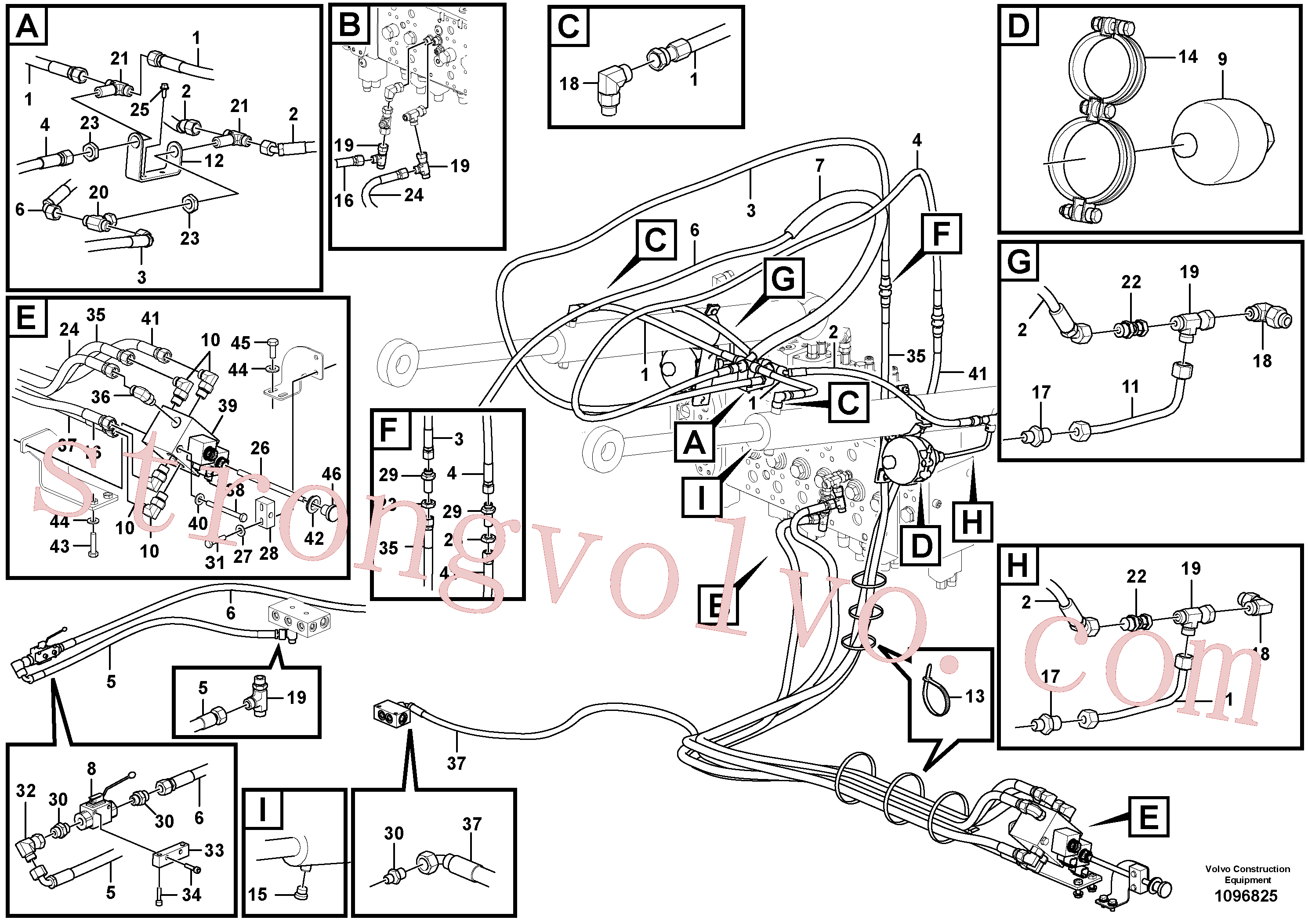 VOE15013361 Volvo(1096825 Montagem)