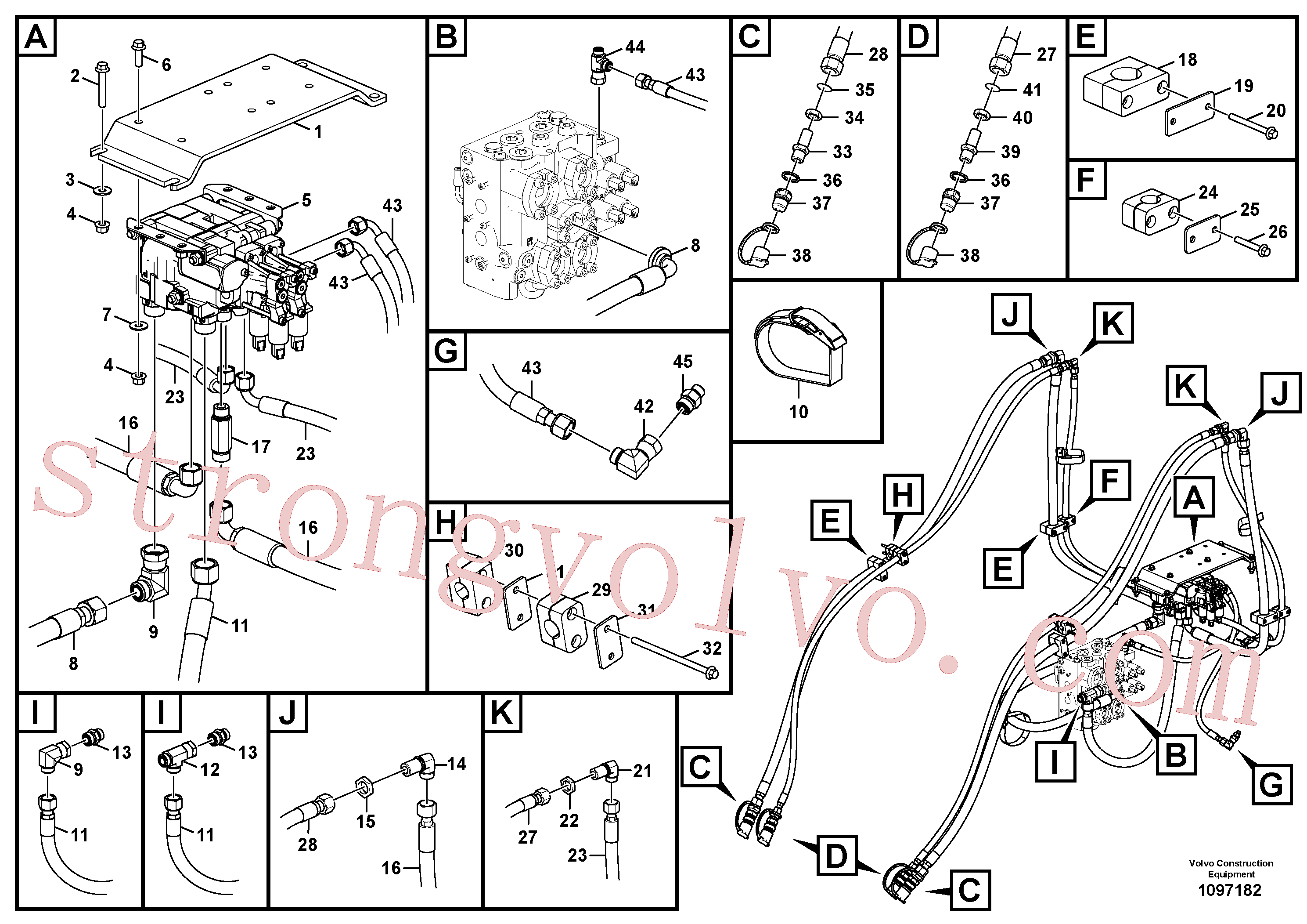 VOE938205 Volvo(1097182 Montagem)