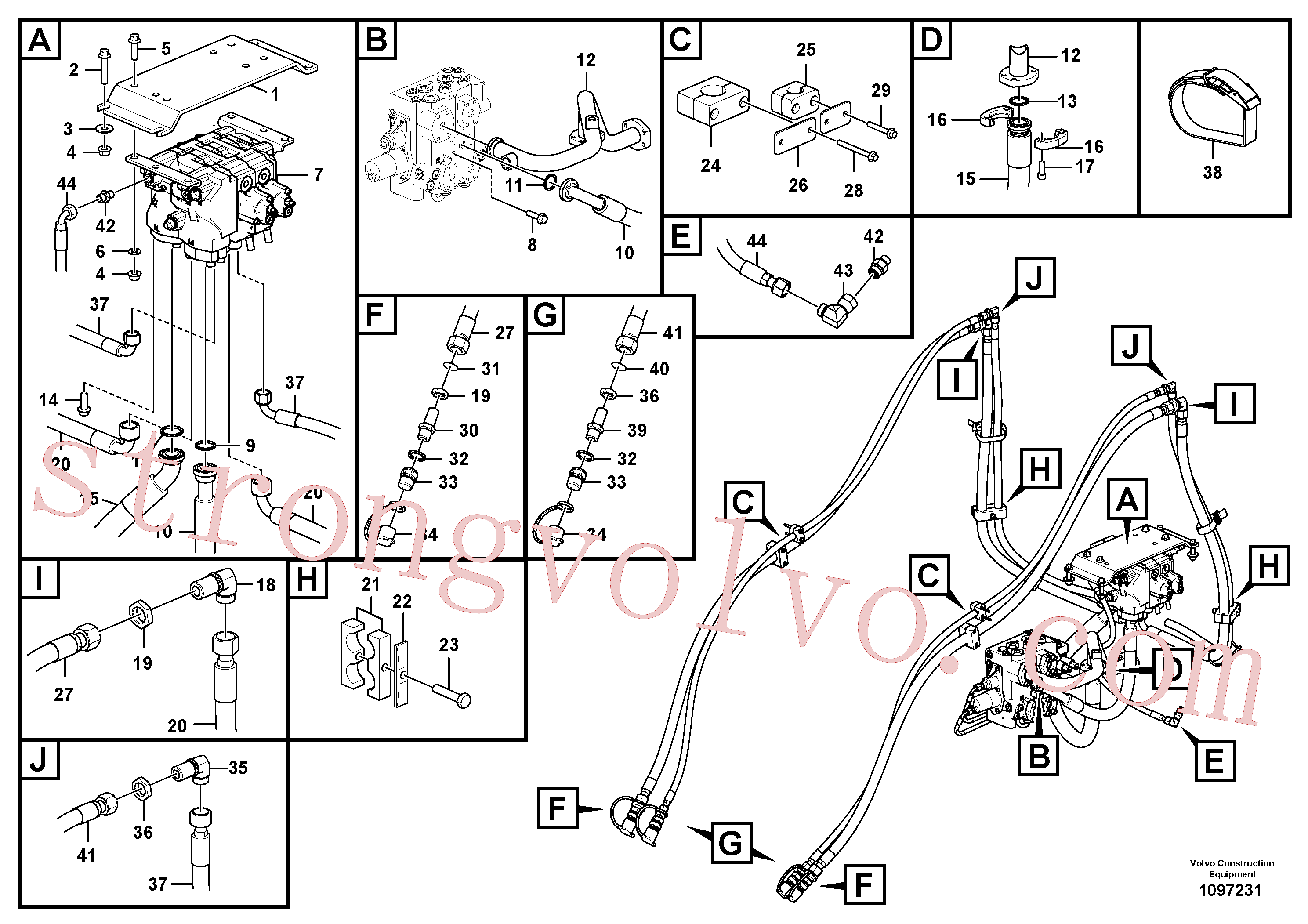 VOE938568 Rockmaster/4SP Volvo escavadeira