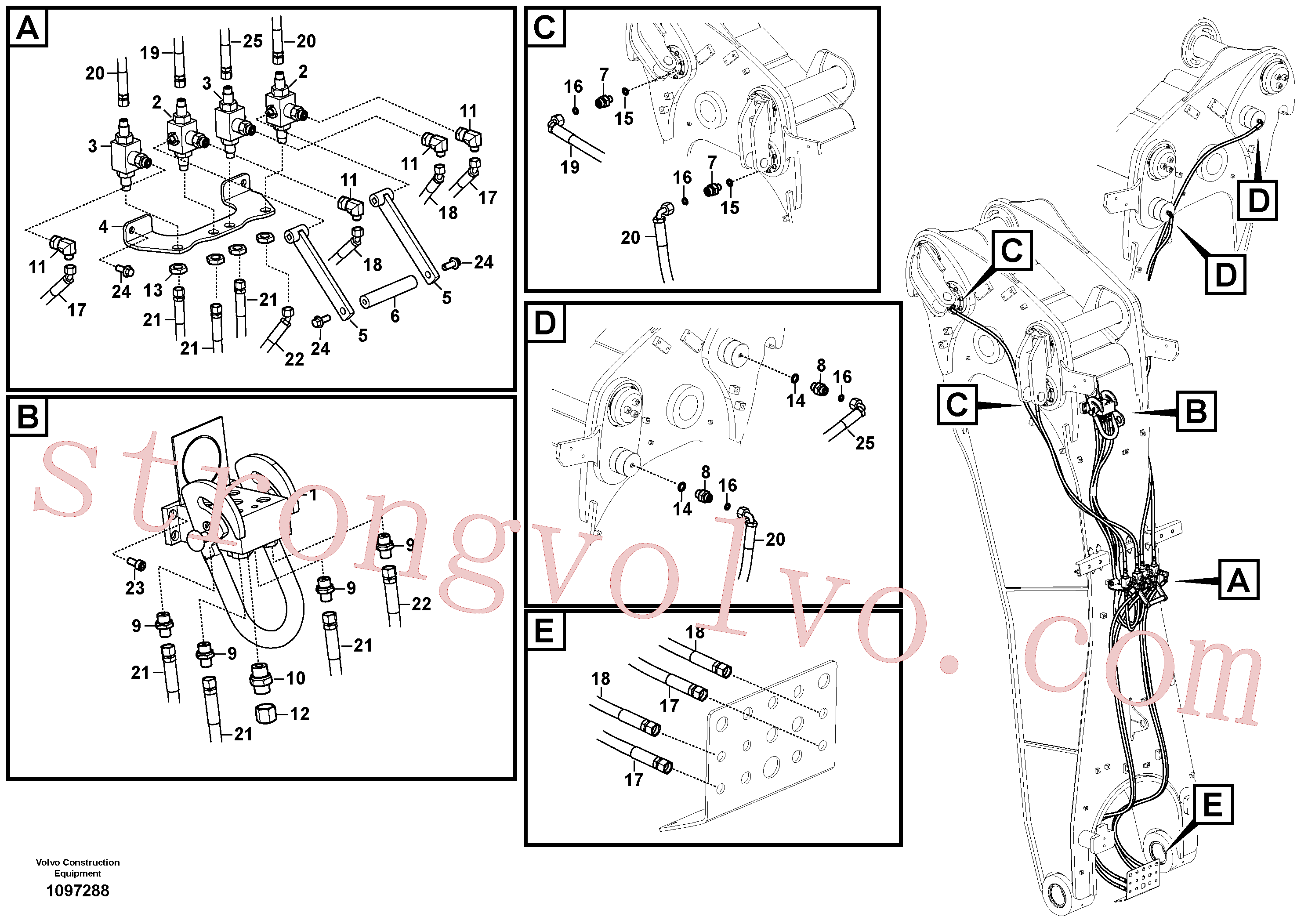 VOE14588638 Volvo(1097288 Montagem)