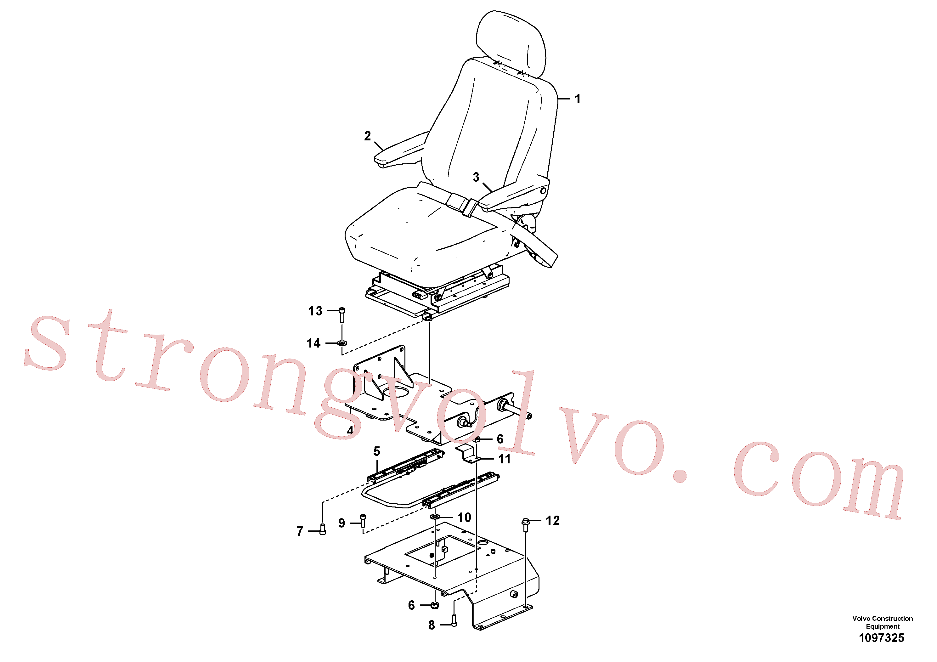 China Made VOE60113299 Arruela simples Volvo Acessórios para escavadeira