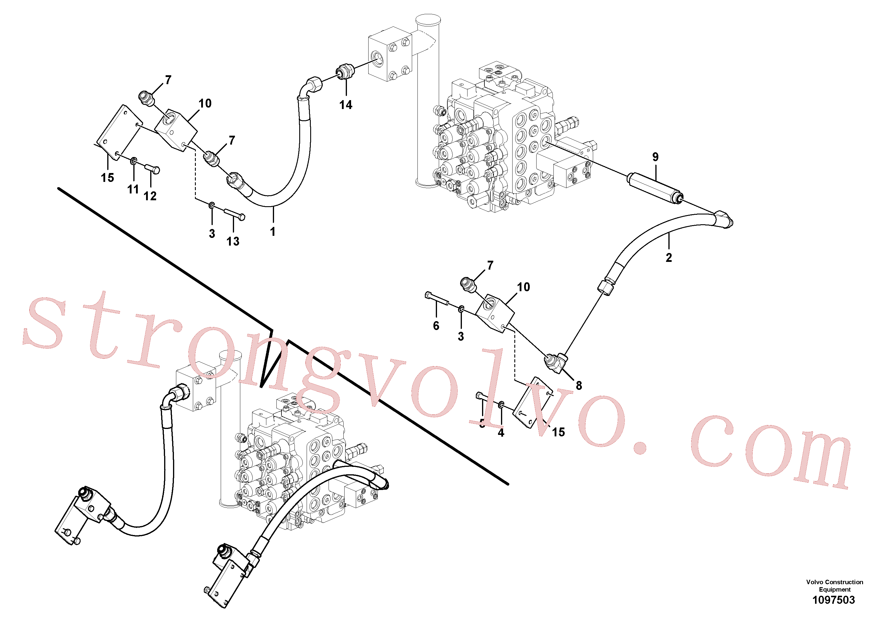 SA9403-05613 Xtraflex/5000 Inscreva-se para Volvo Acessórios para escavadeira
